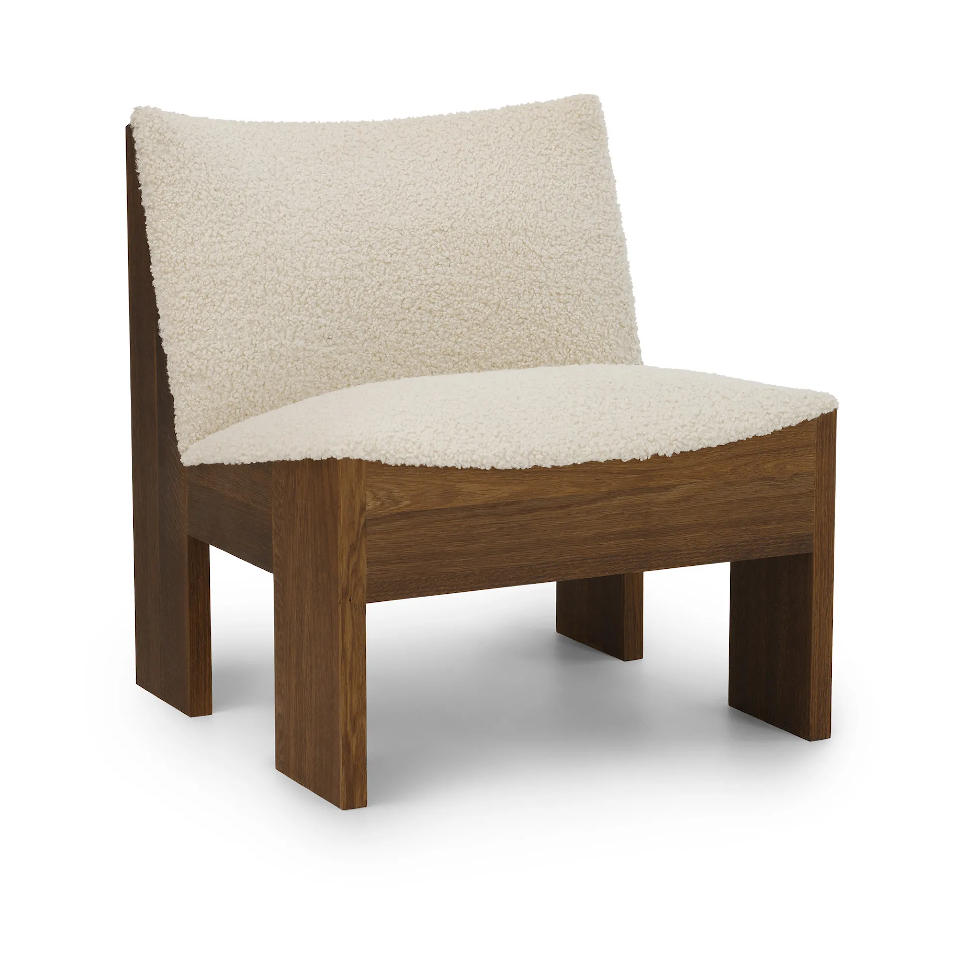 Tenon Lounge Chair Fumed Oak - New Works - NO GA