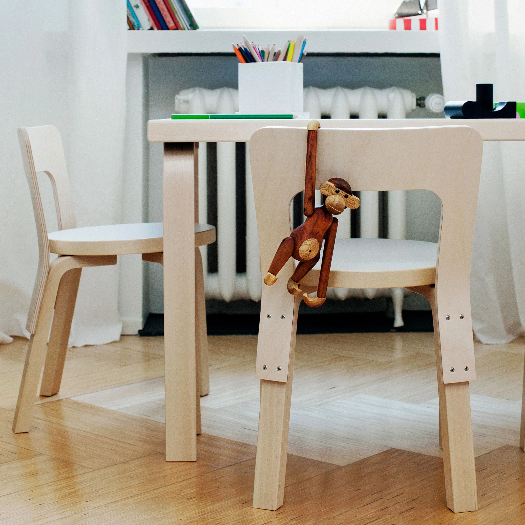 Aalto Children's Table Rectangular 81B tafel - 4