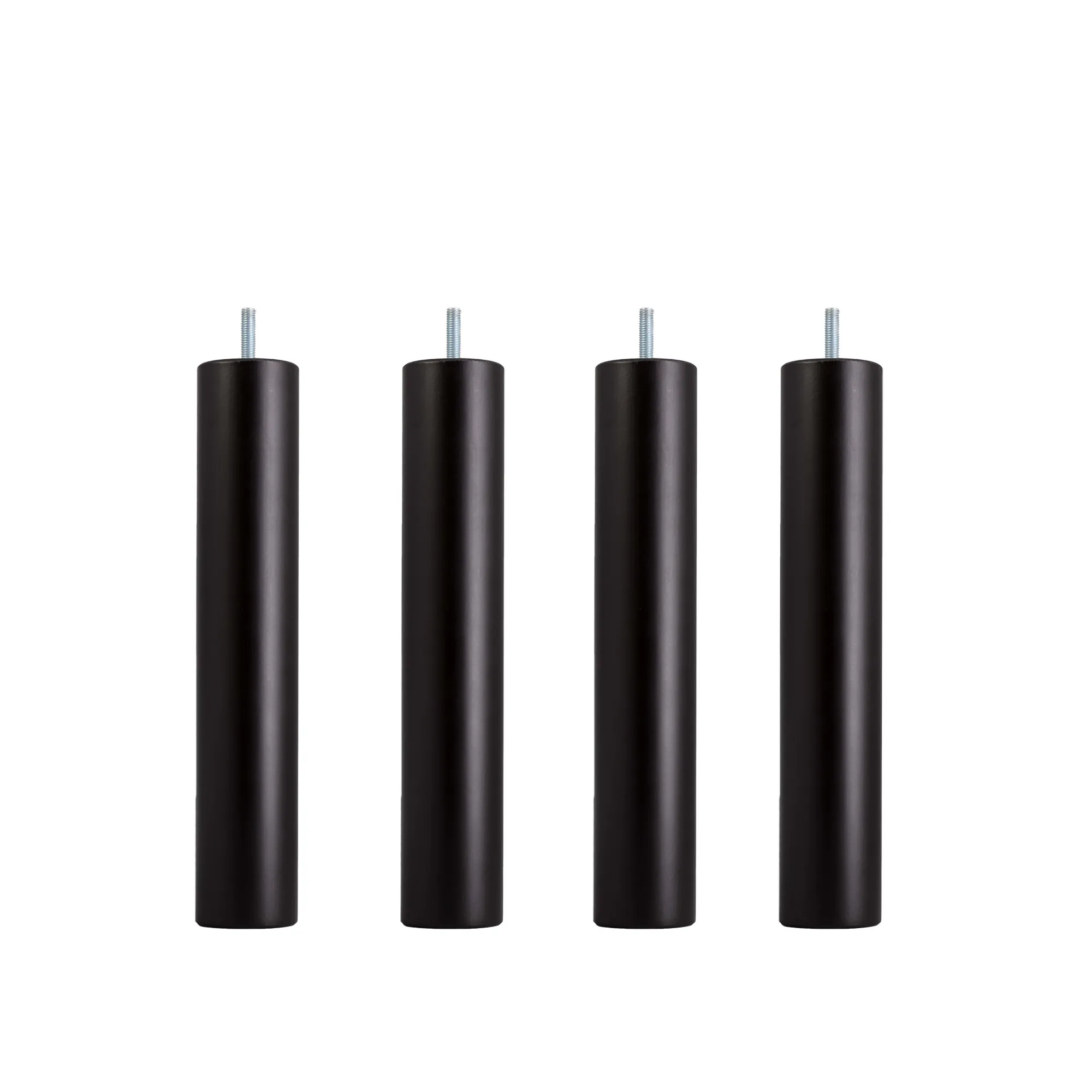 Dux SC bed leg round black 4-pack - 1