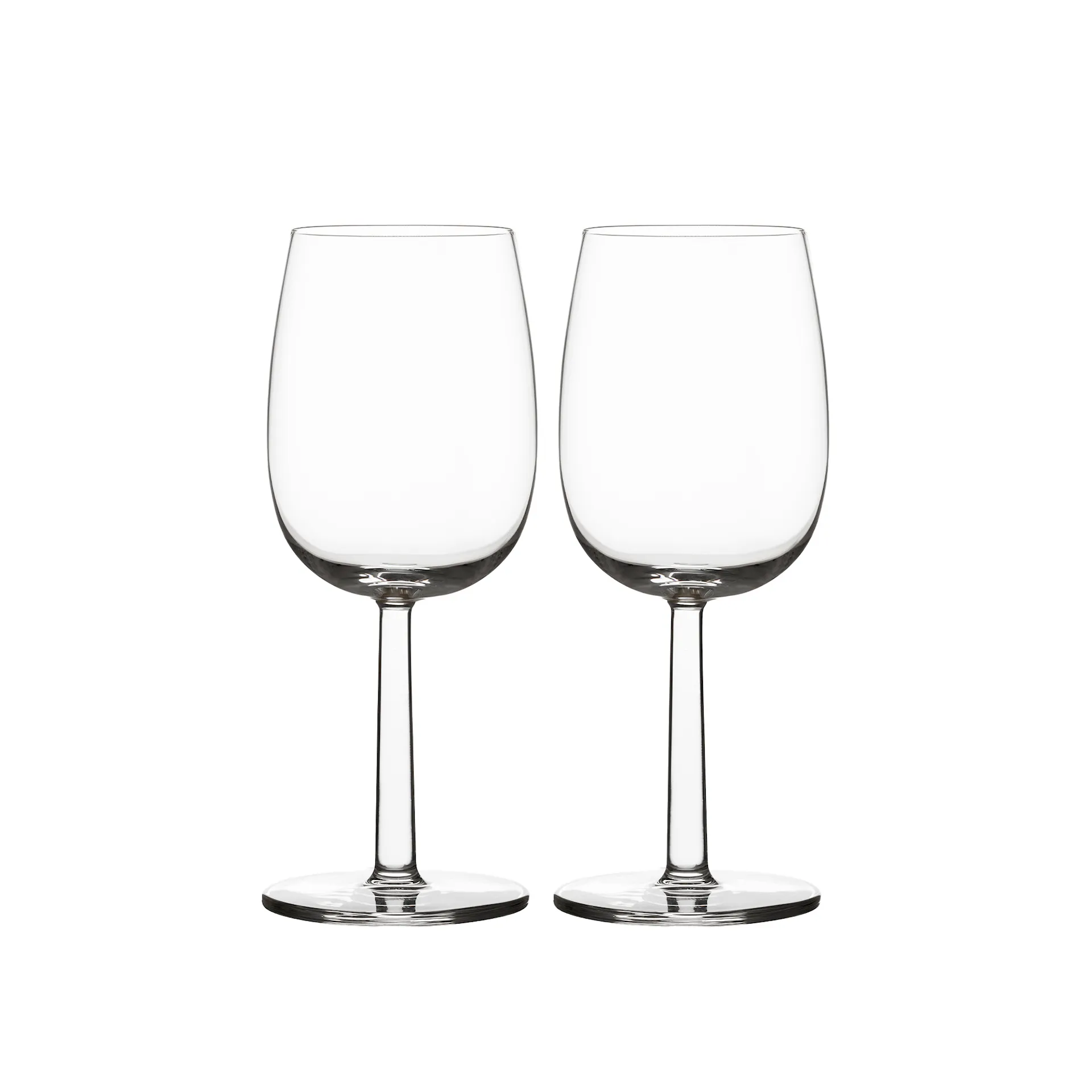 Raami White Wine Glass 2-Pack - Iittala - Jasper Morrison - NO GA