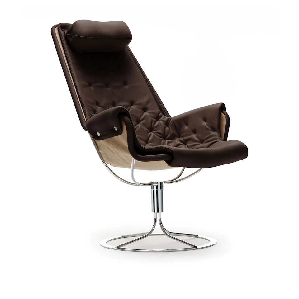 Jetson Armchair - Flax 21/Leather Dakota