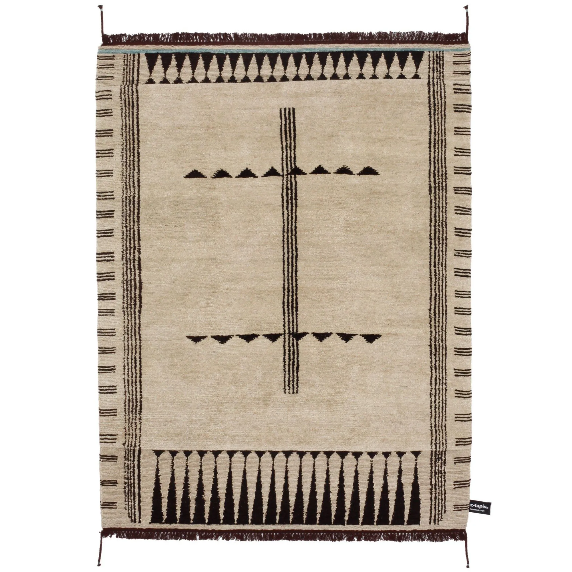 Primitive Weave 1 wool rug - 1