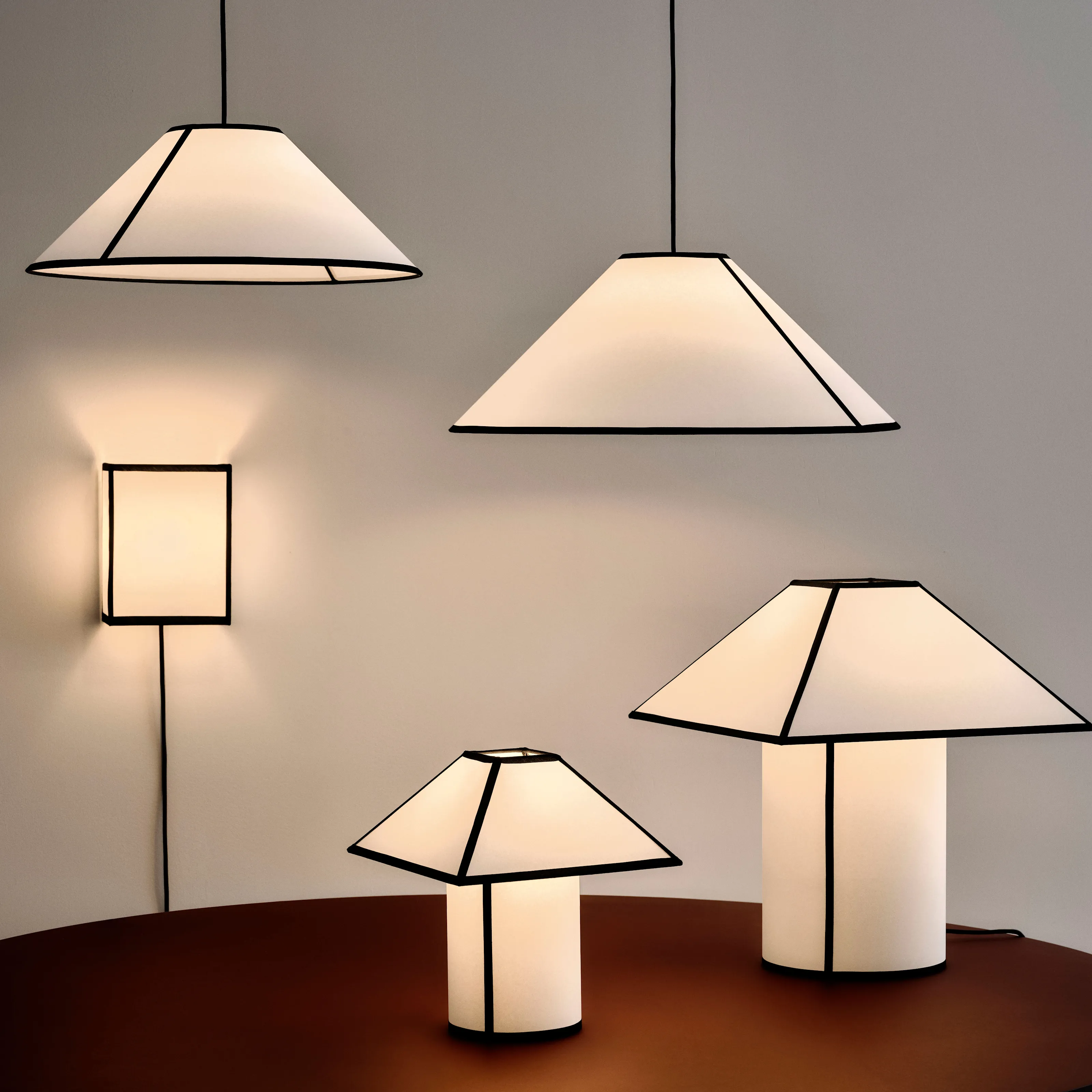 Ava Pyramid Table Lamp - 10