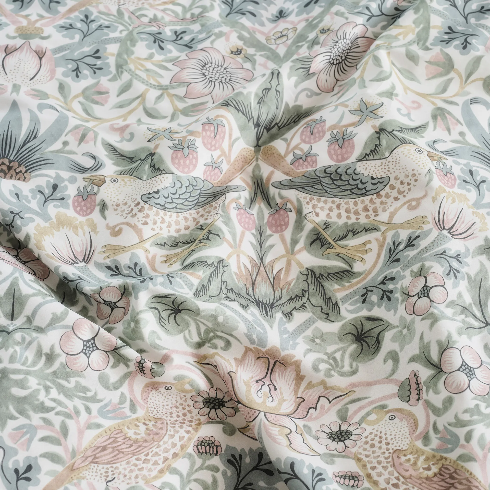 Morris & Co. Strawberry Thief Duvet Cover - Mille Notti - NO GA