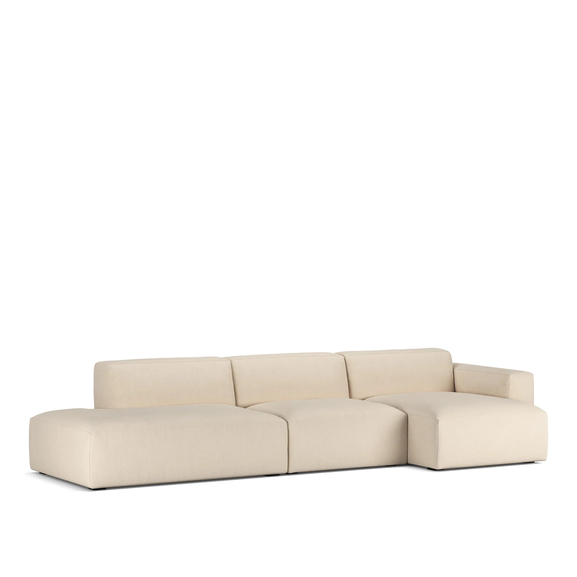 Brick 3-personers sofa chaiselong åben ende venstre - 2