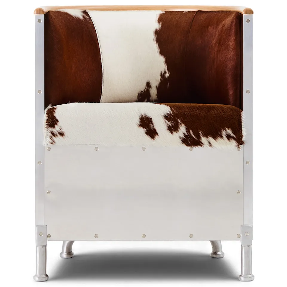 Aluminium Cowhide Exclusive Edition Brown/White