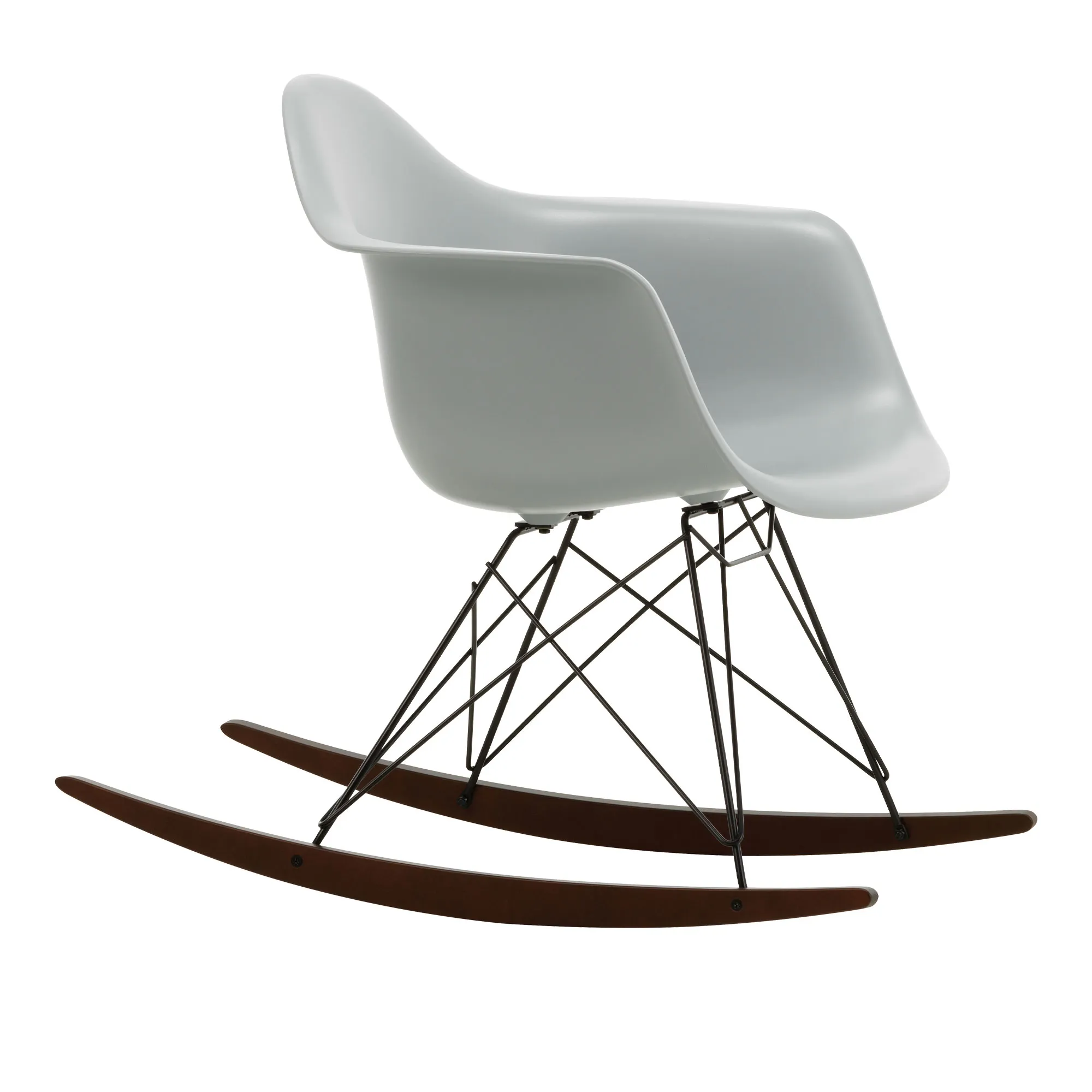 Eames RE Plastic Armchair RAR Basic Dark/Dark Maple - 1