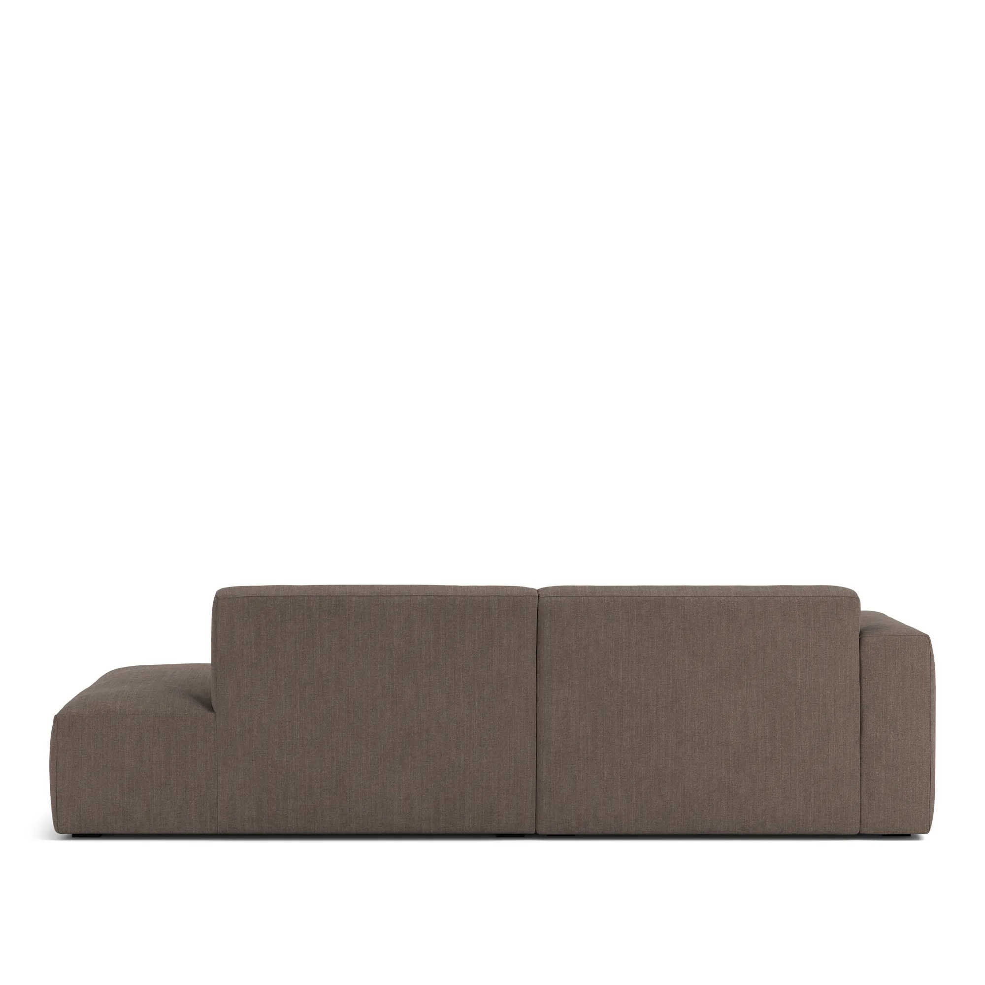 Brick 2-Seater Chaise Lounge Open End Right - 6