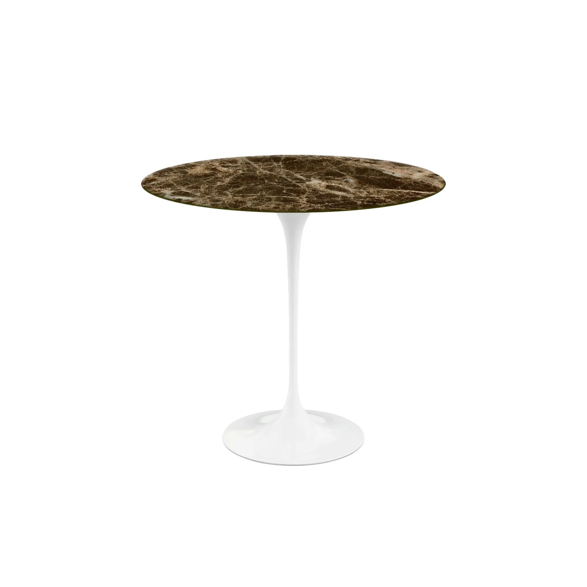 Saarinen Oval Side Table White - 1