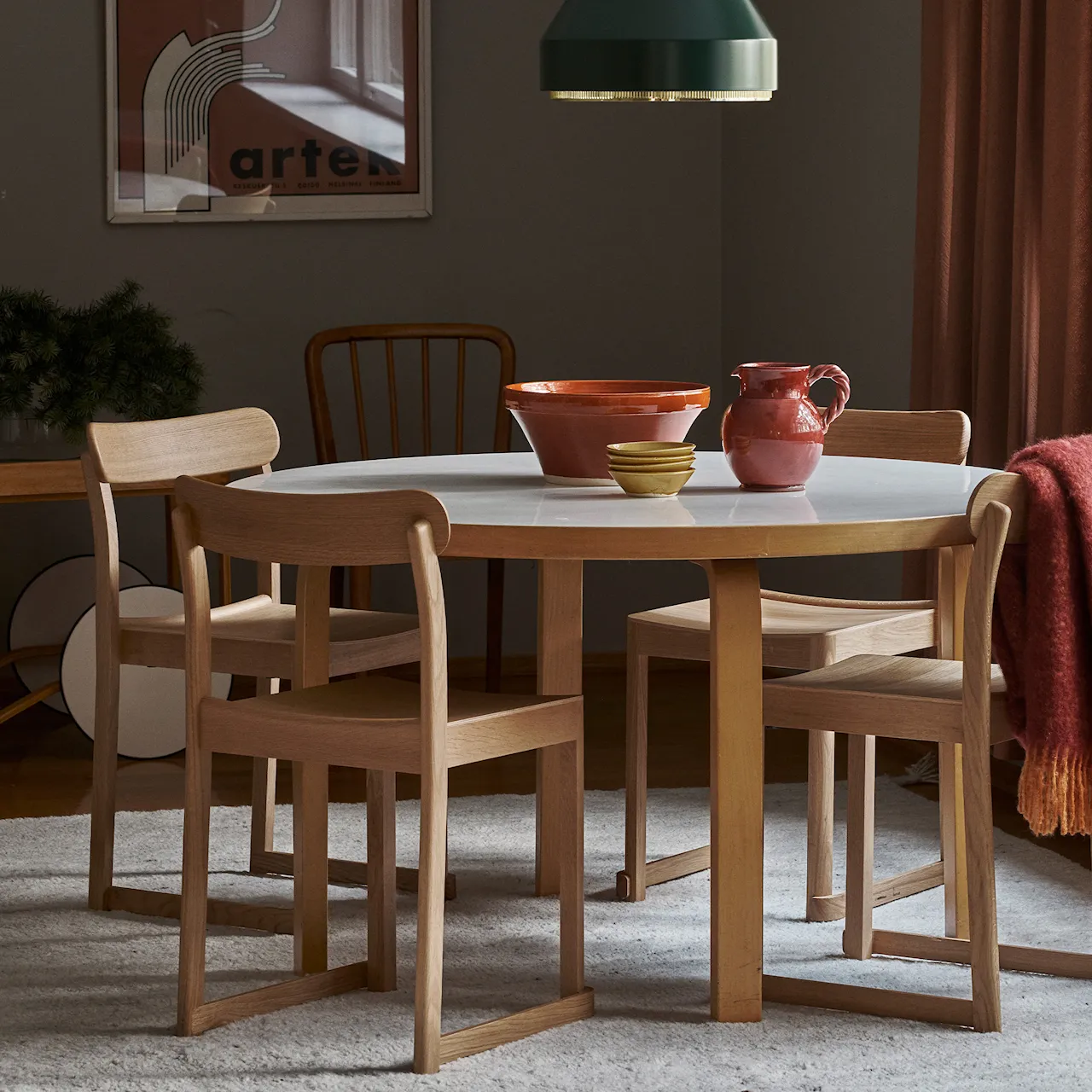 Aalto Table Round 91