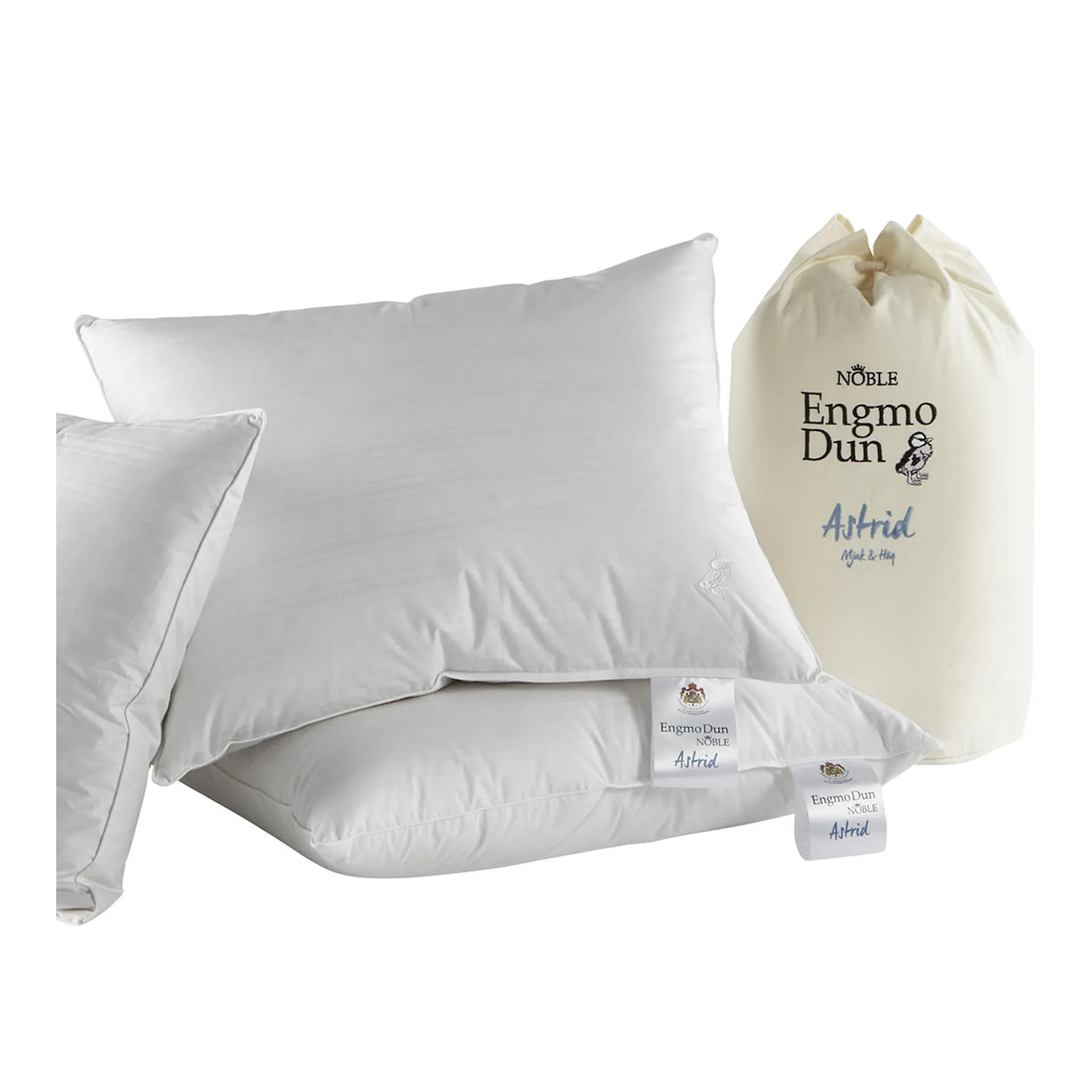 Astrid Feather Pillow - Engmo Dun - NO GA