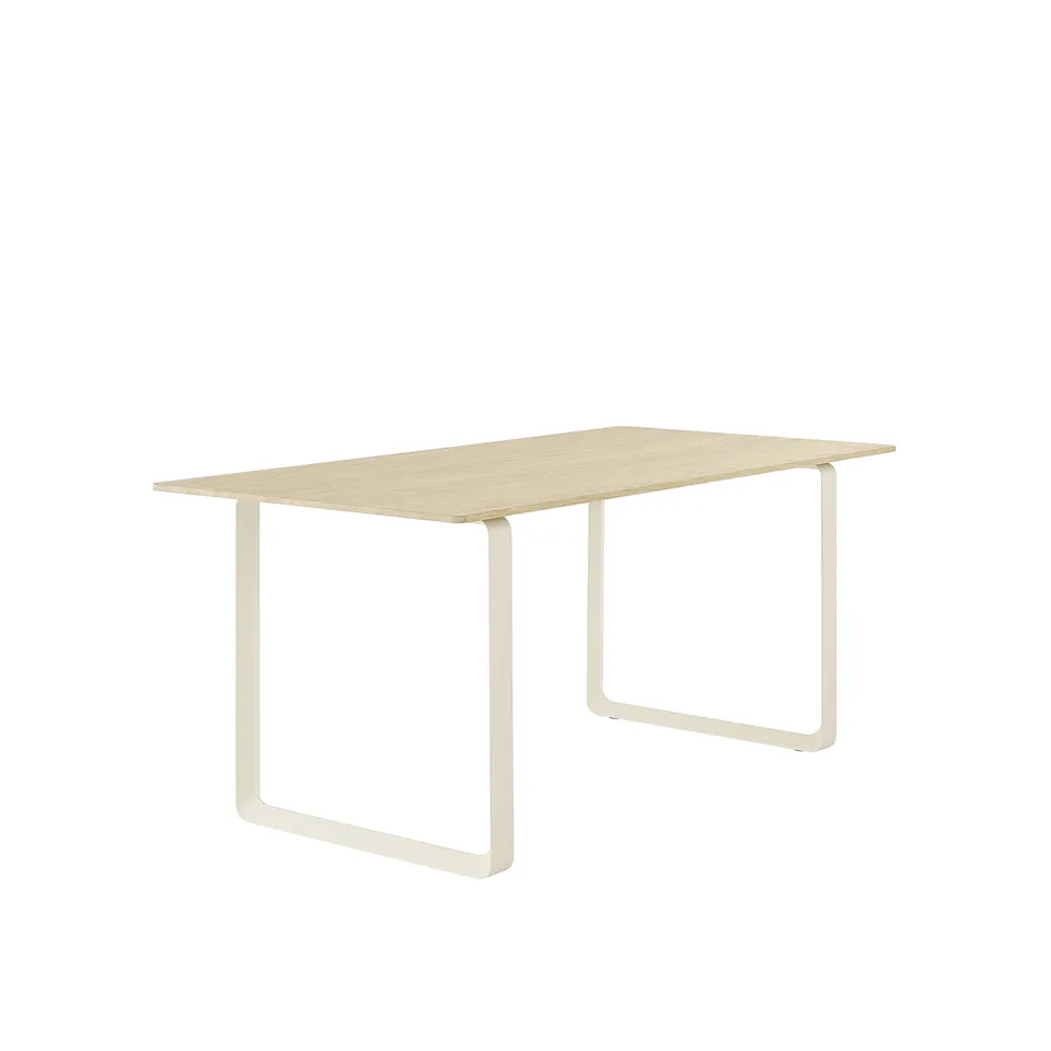 70/70 Table Dining table 170x85 cm, Solid oak/Sand