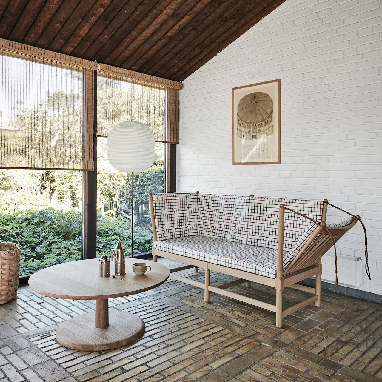 The Spoke-Back 2-Seater Sofa Soaped Oak