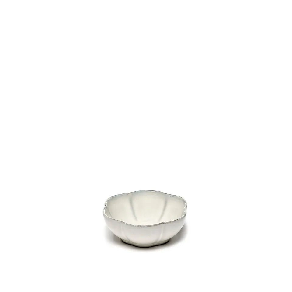 Inku Ribbed Bowl M - White