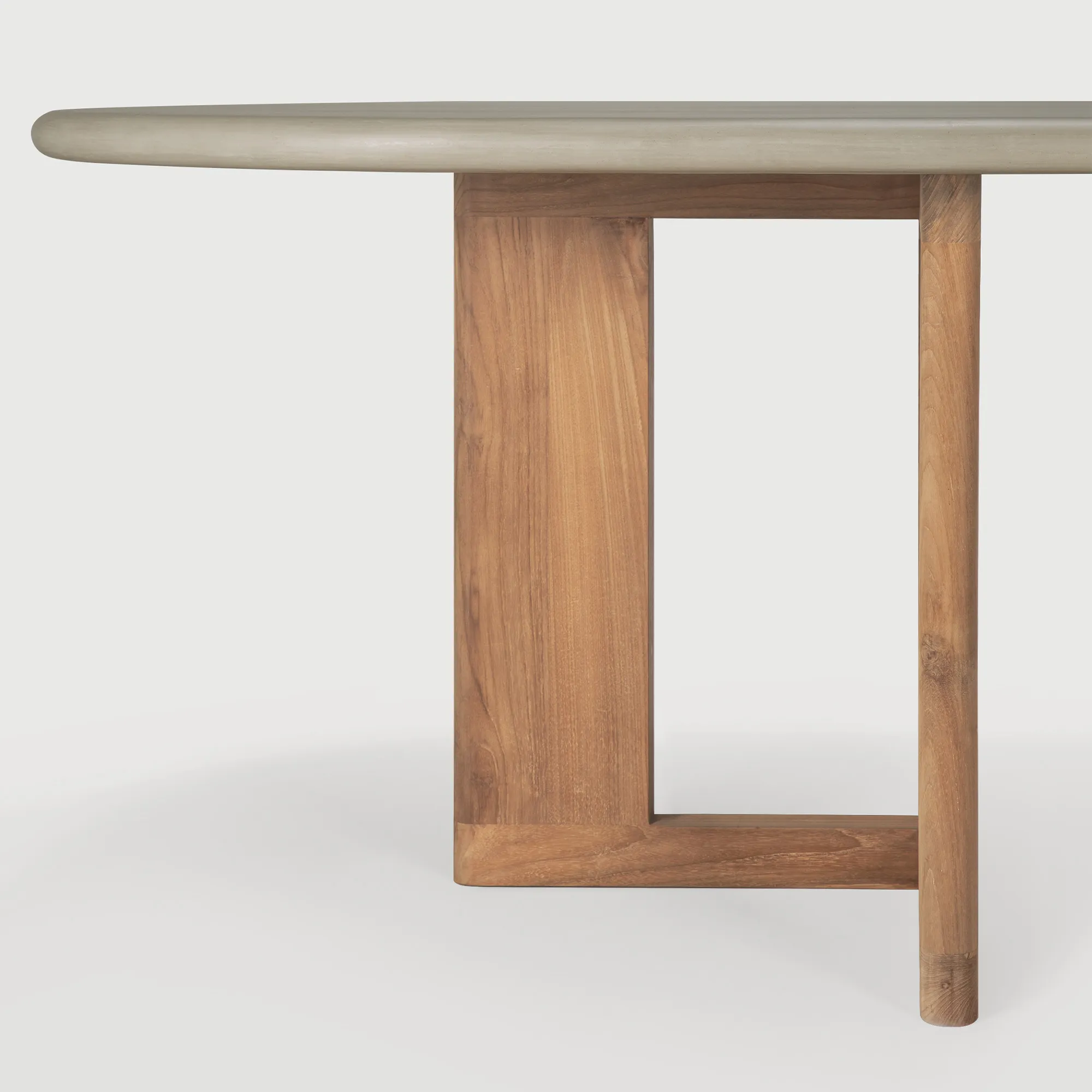Trestle Outdoor Dining Table - 4