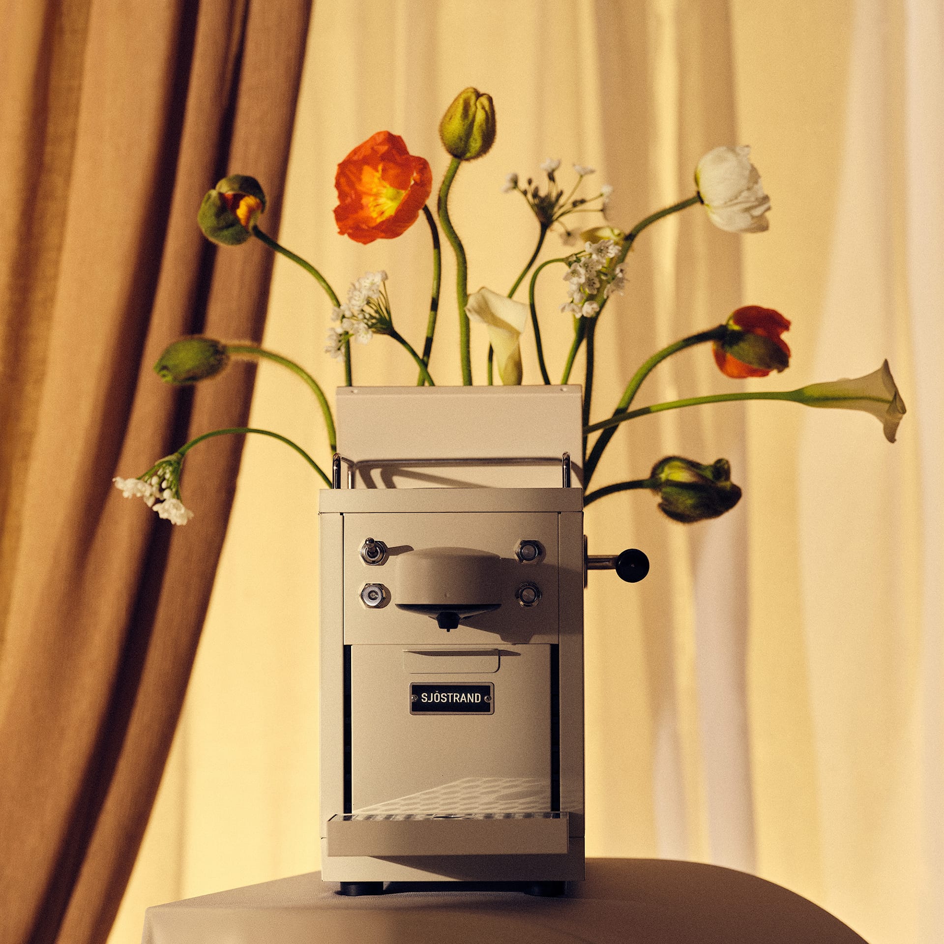 The Original - Espresso Capsule Machine, Beige - Sjöstrand Coffee Concept - NO GA