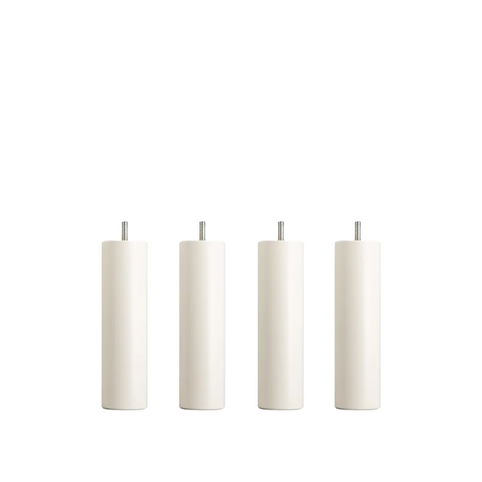 Dux SC bed leg round white 4-pack