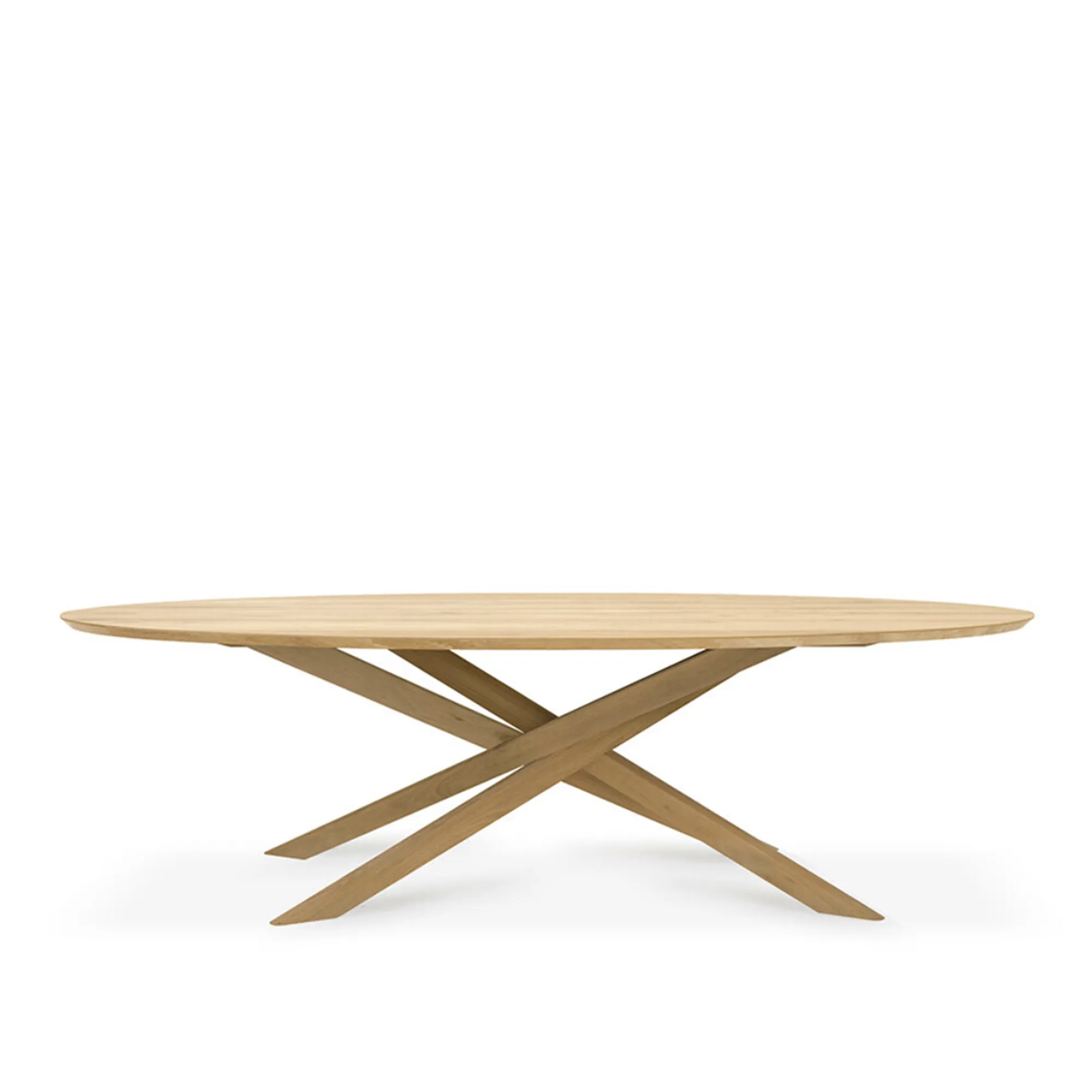 Mikado Oval Dining Table Oak - 1