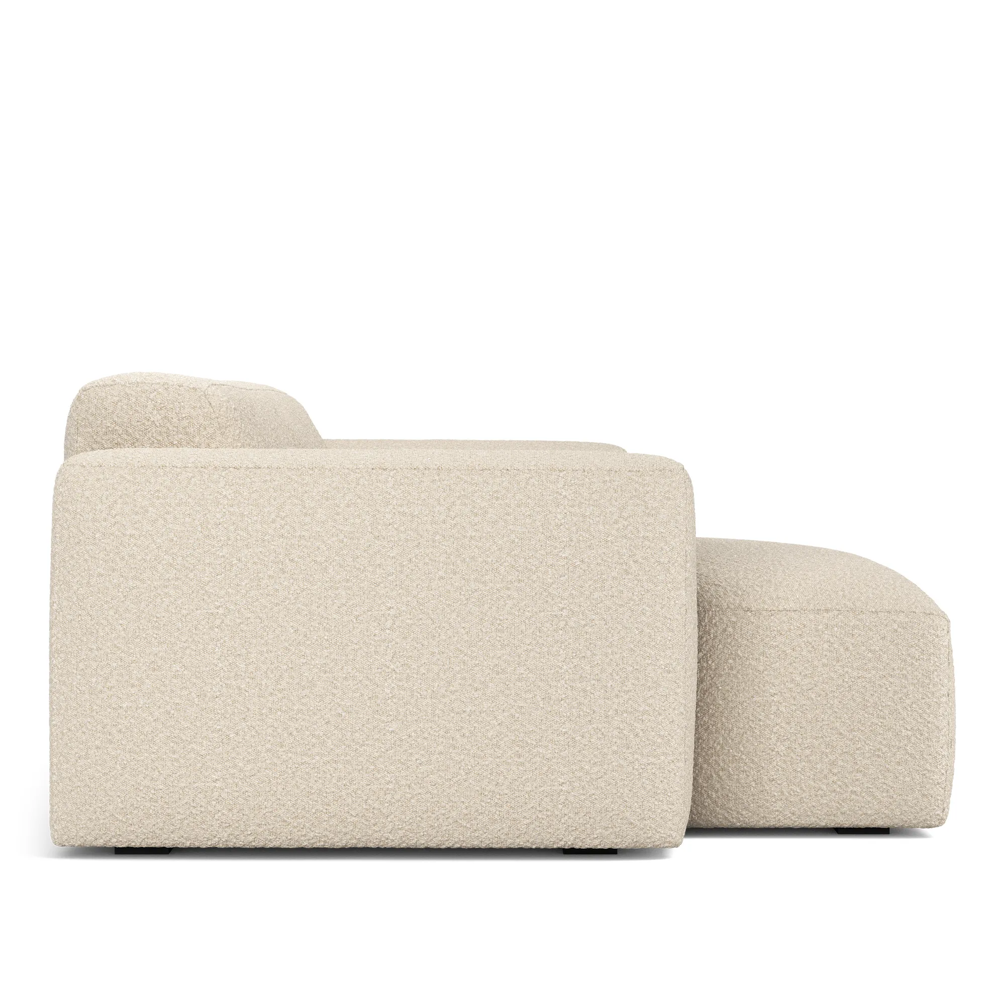 Brick 2-zitsbank met chaise longue links - 5