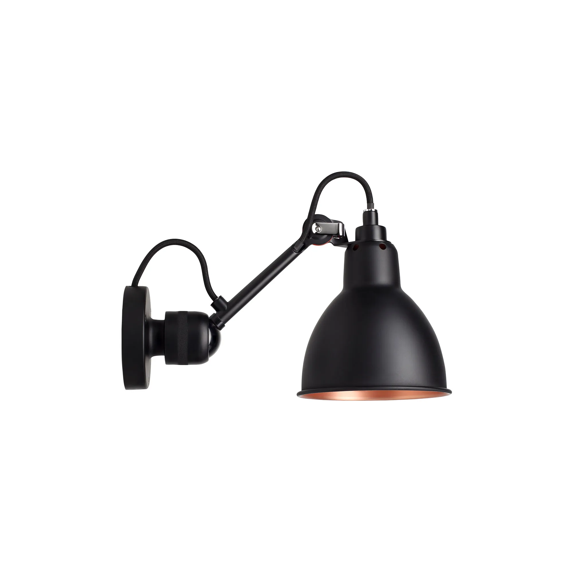 Lampe Gras No304 - Round - Sort base - 1