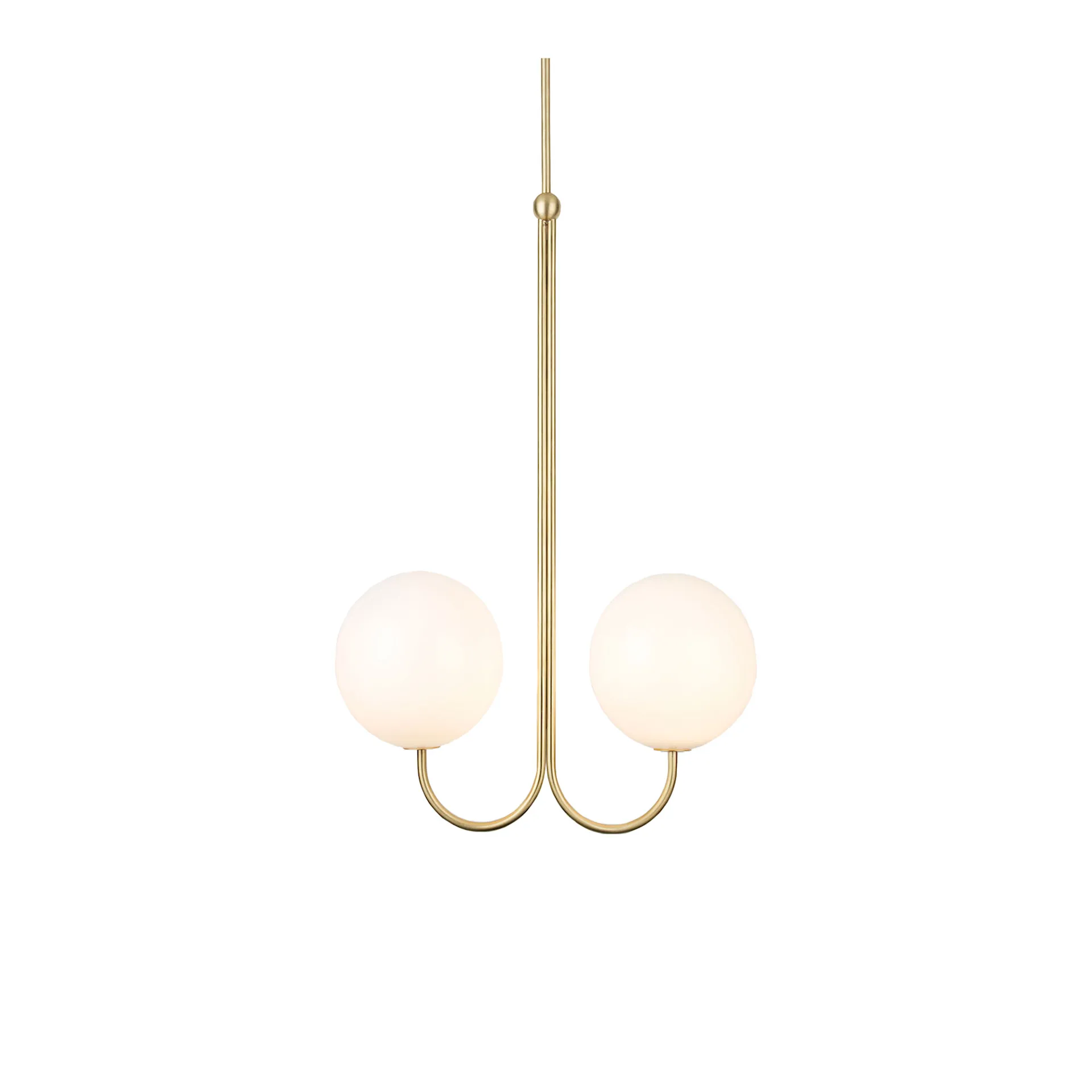 Double Angle Pendant Satin Brass - Michael Anastassiades - Michael Anastassiades - NO GA