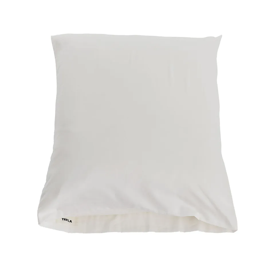 Cotton Sateen Pillow Shams Solid 50x60 Cloud White