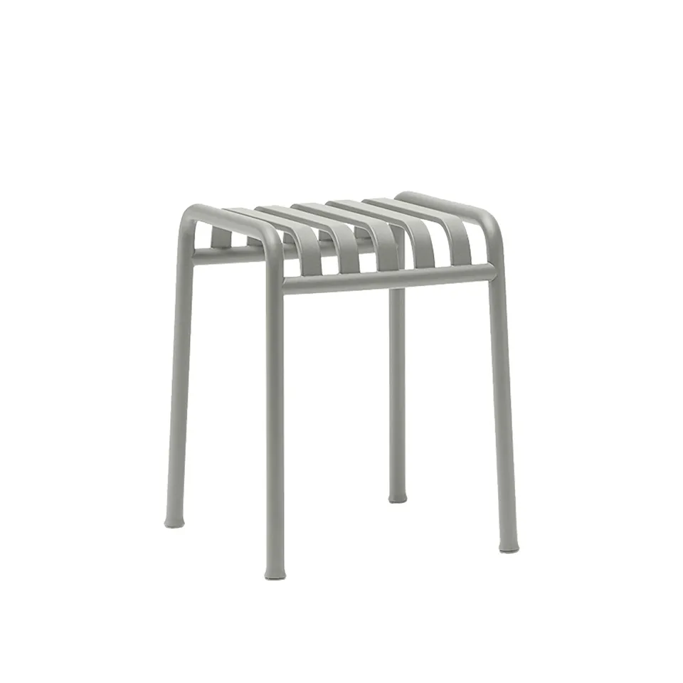 Palissed stool - Sky Grey