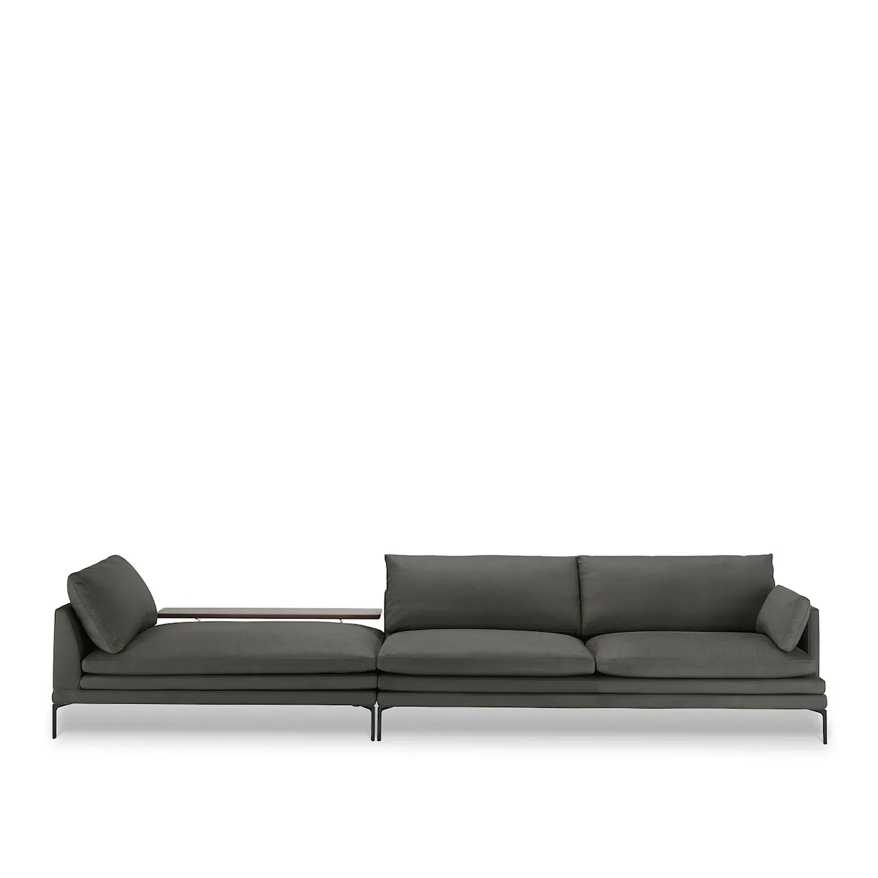 William Module Sofa with Shelf