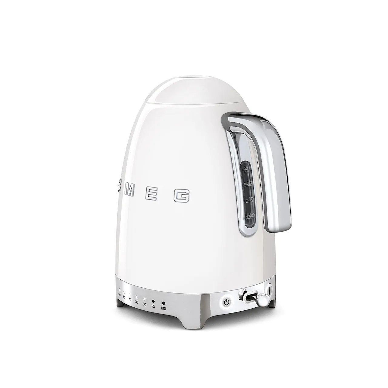 Smeg Kettle 1,7 L Adjustable Temperature White