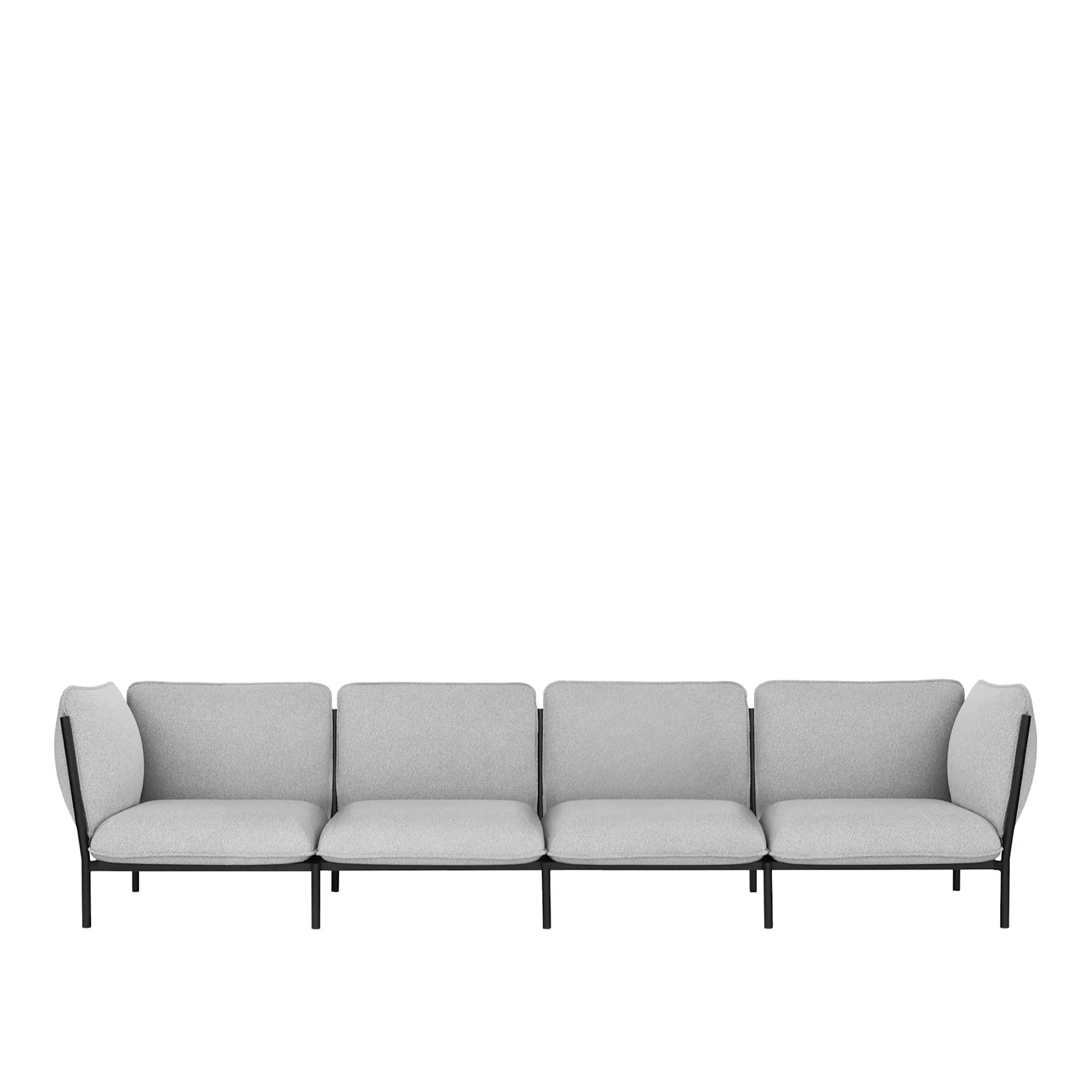 Kumo 4-seater Sofa with Armrests - Hem - NO GA