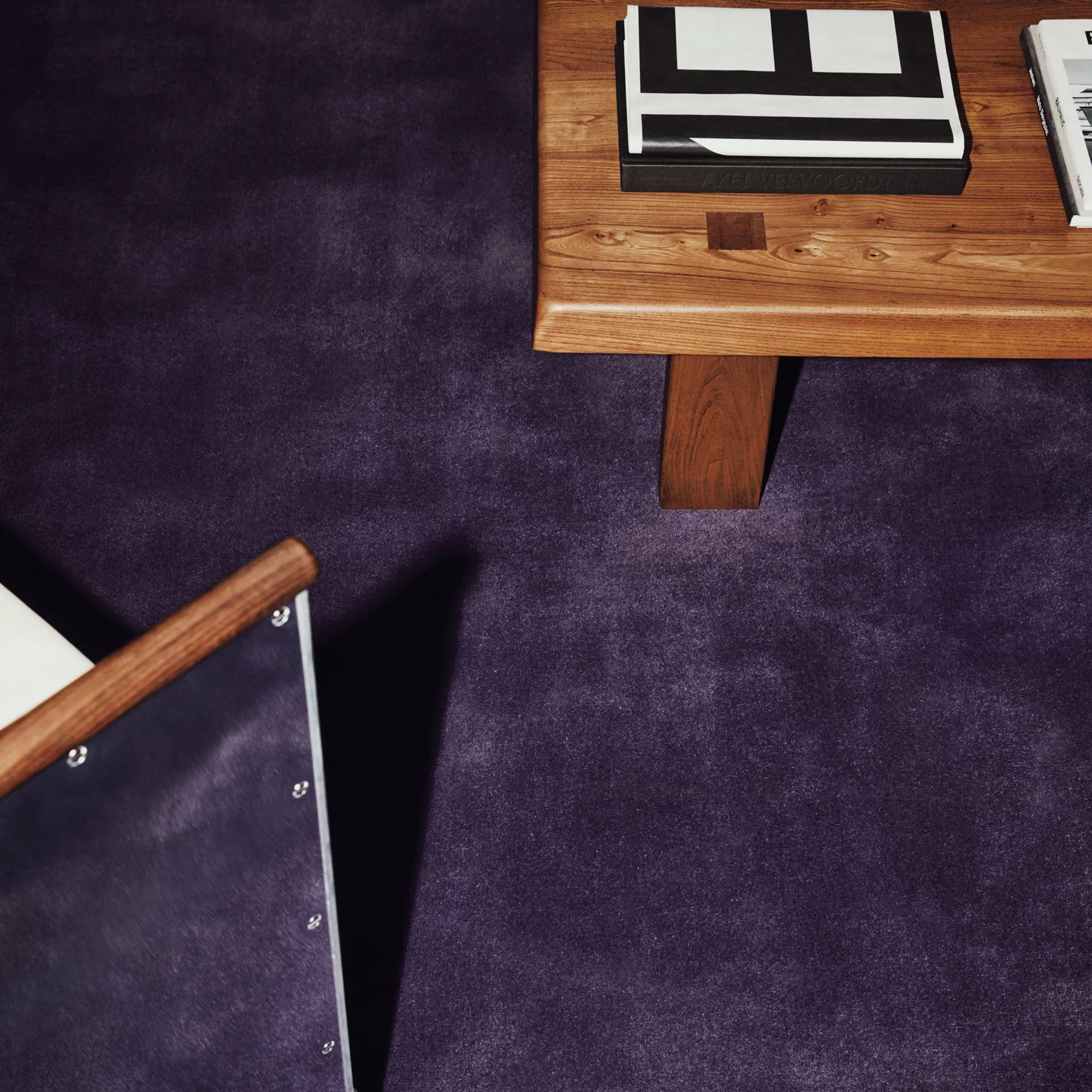 Grand Lilac Wool Rug - 3