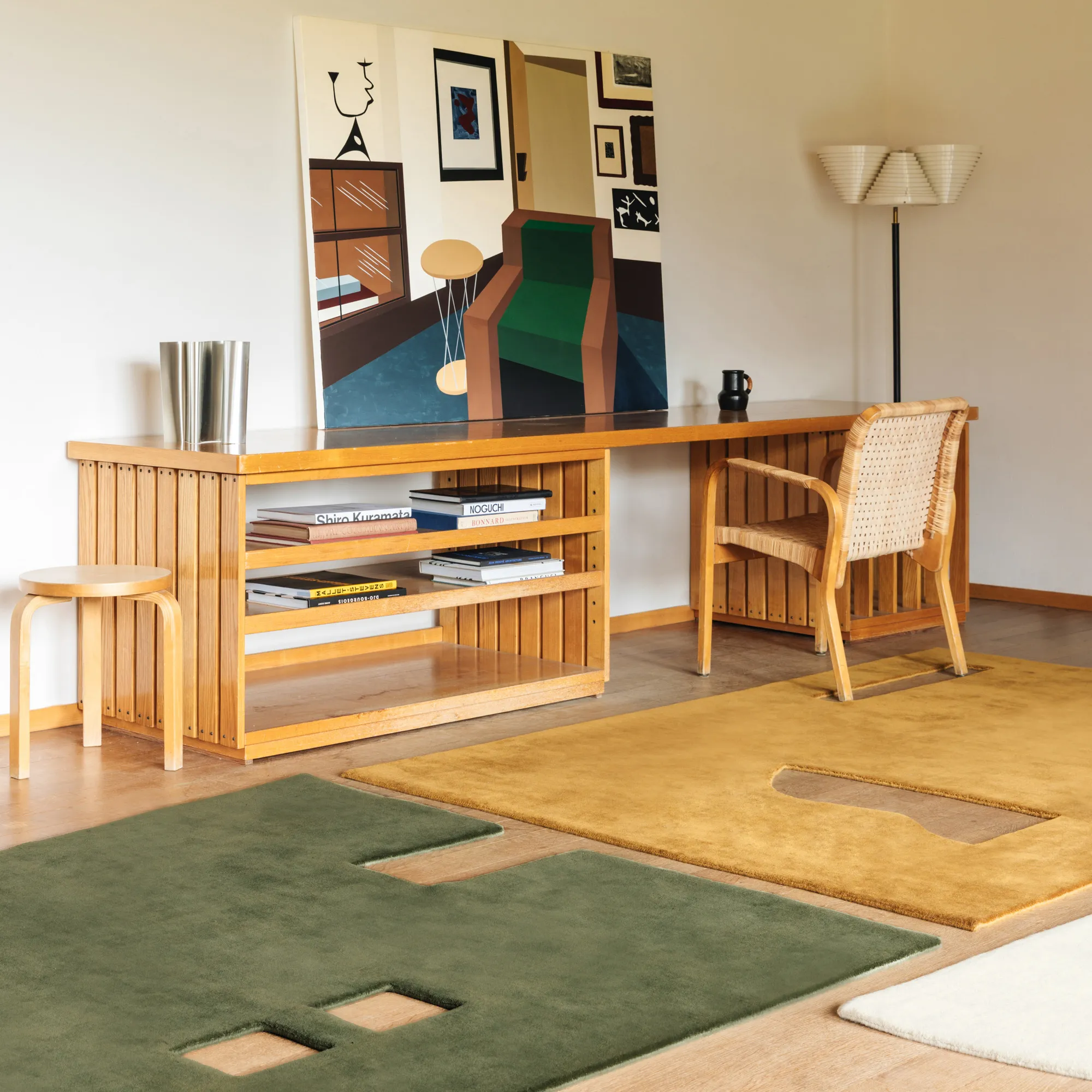Garance Moss Wool Rug - 3