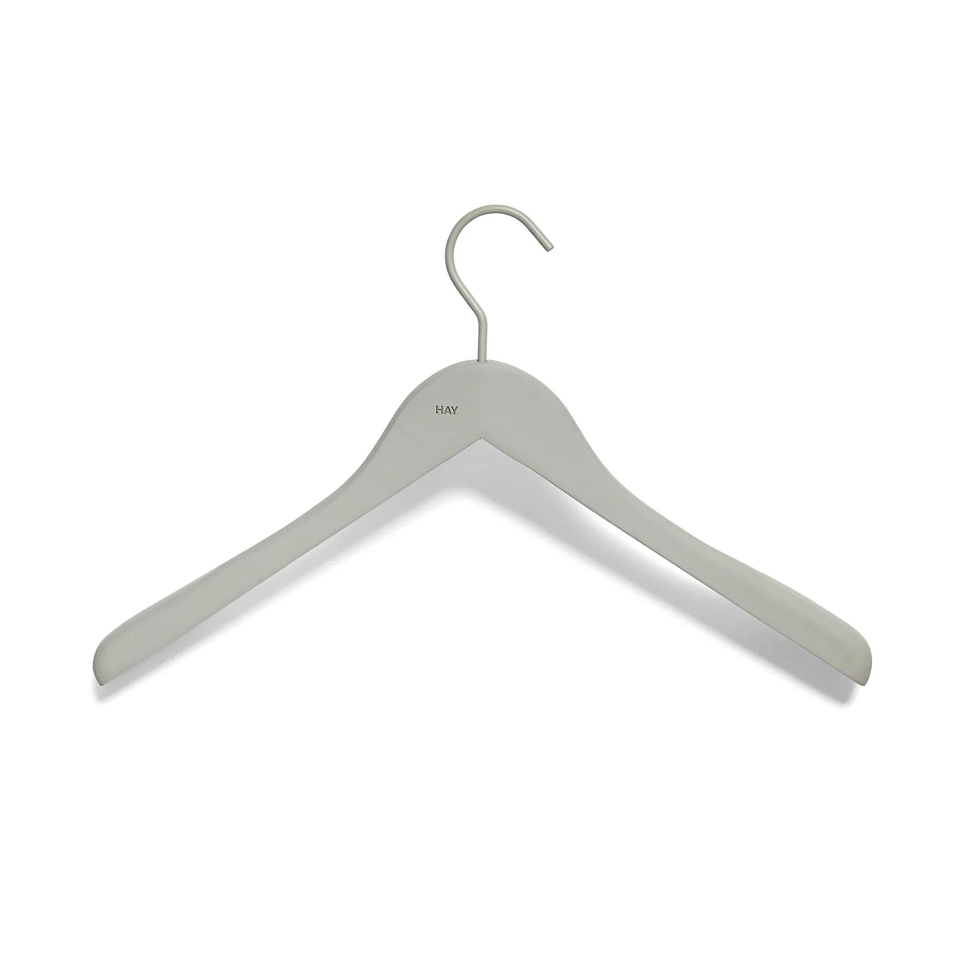 Soft Coat kleerhanger Wide 4-pack - HAY - NO GA