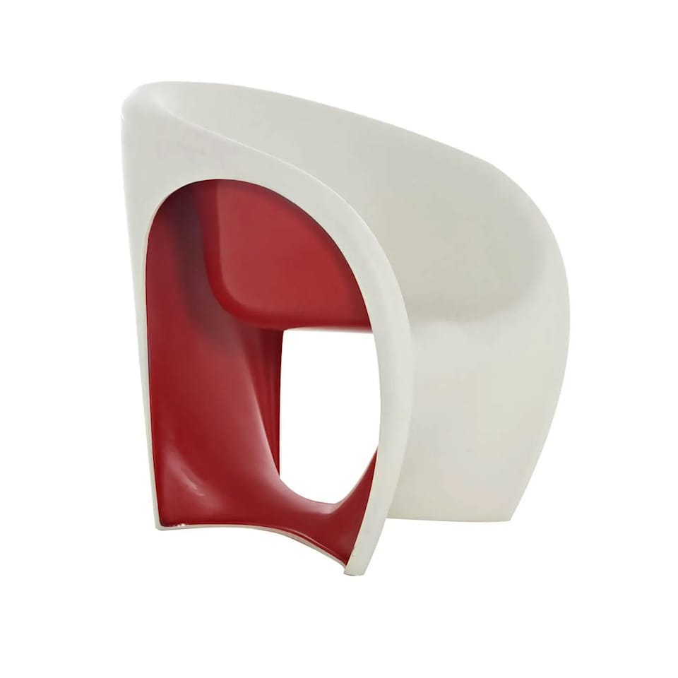 MT1 Armchair - Sand White/Red