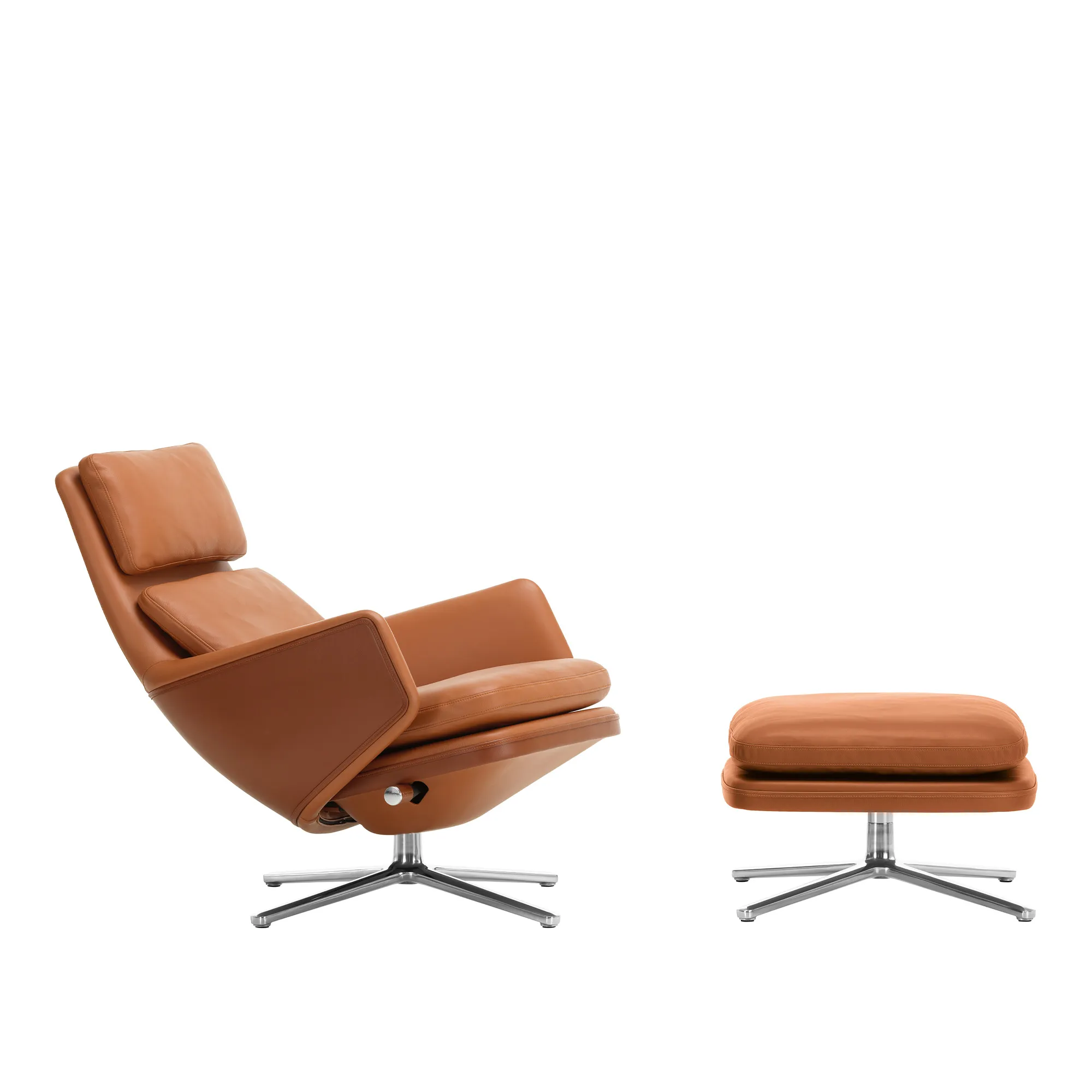 Grand Relax Lounge Chair & Grand Relax Ottoman - 1