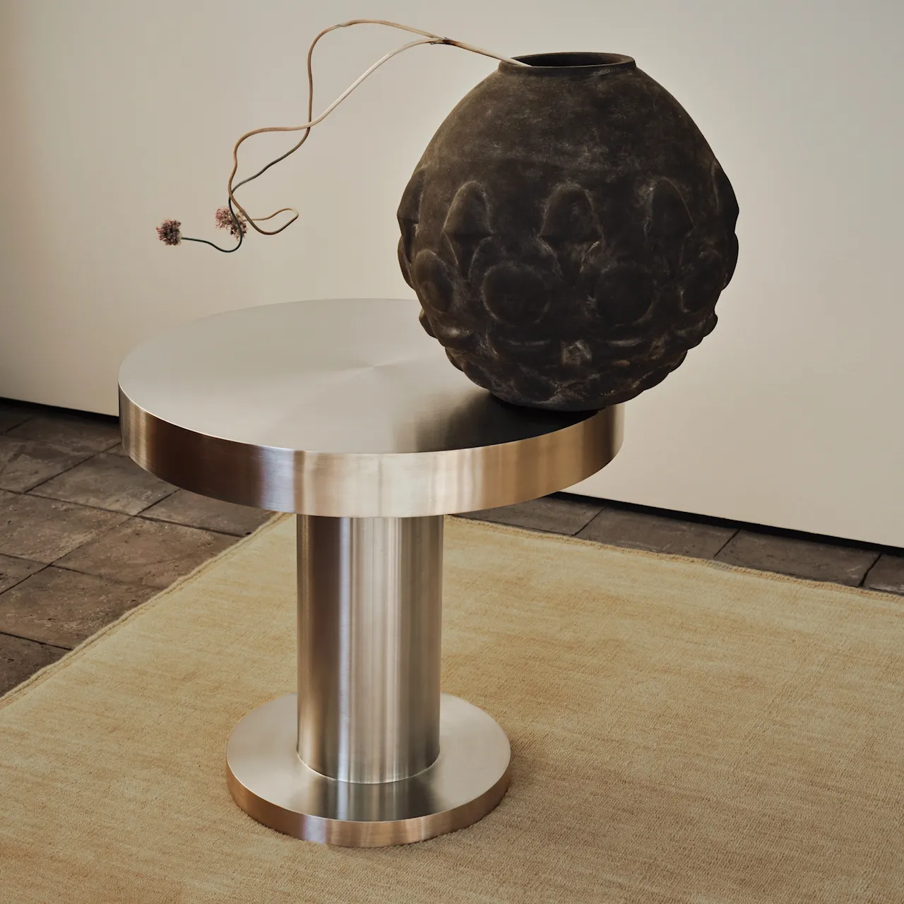 Palette Sand wollen vloerkleed