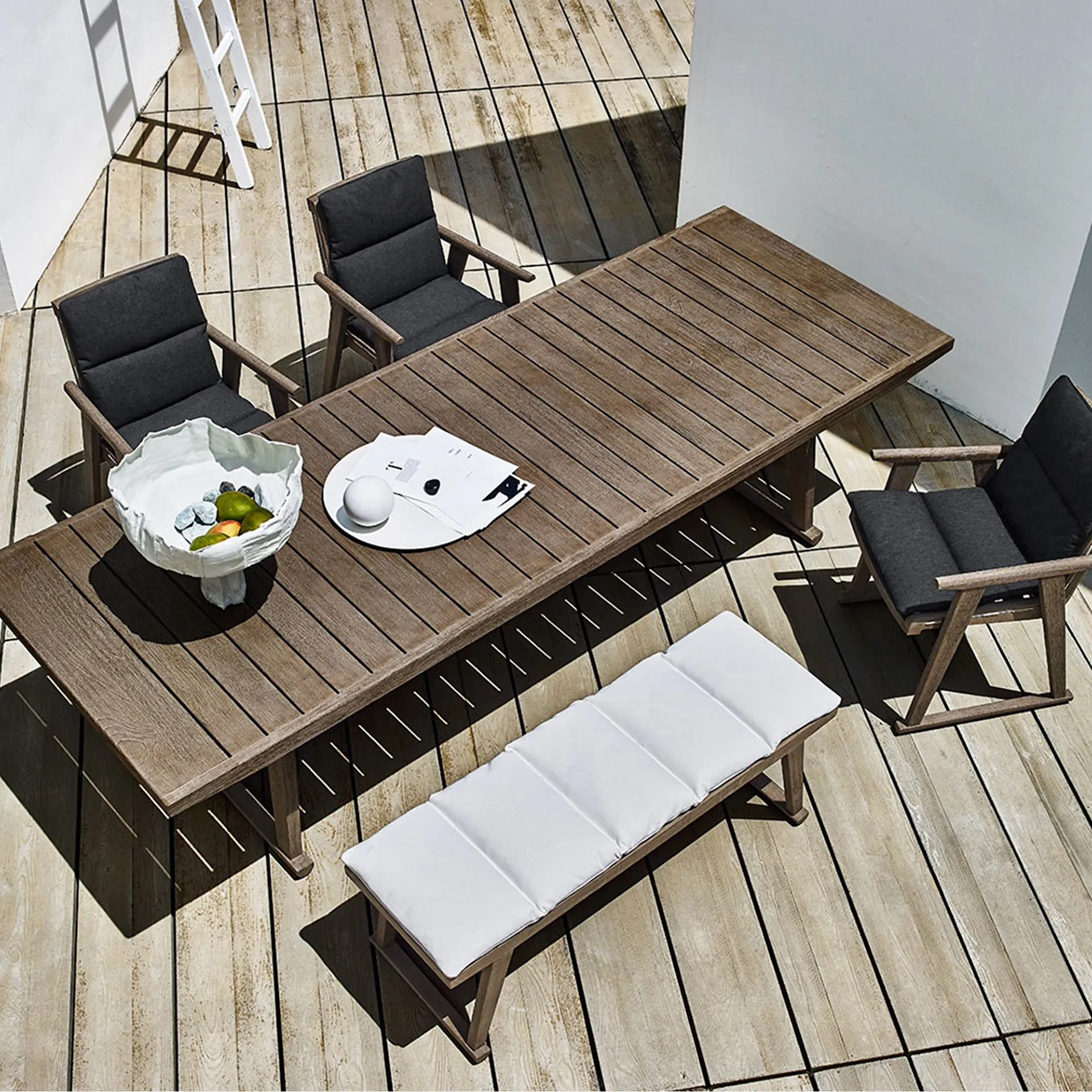 Gio Outdoor Rectangular Table - B&B Italia - Antonio Citterio - NO GA