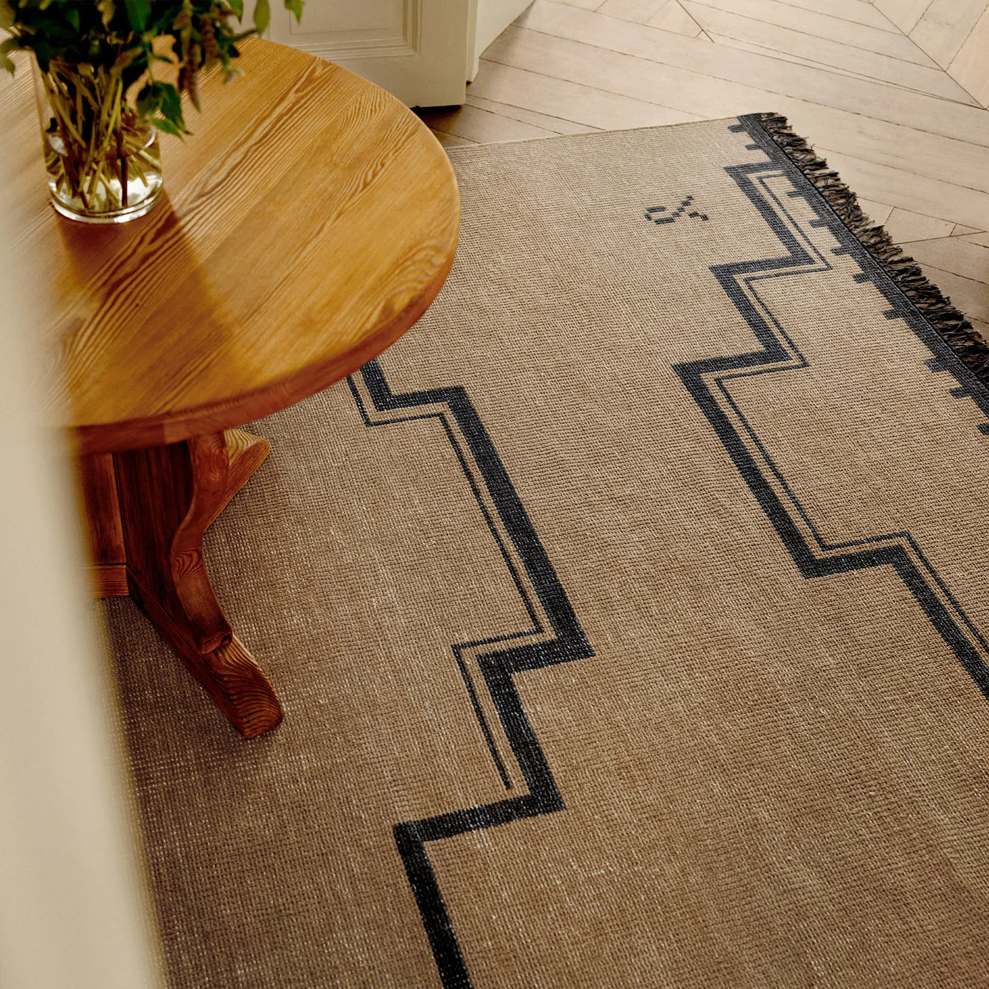 Elder 02 Navy Wool Rug - 3