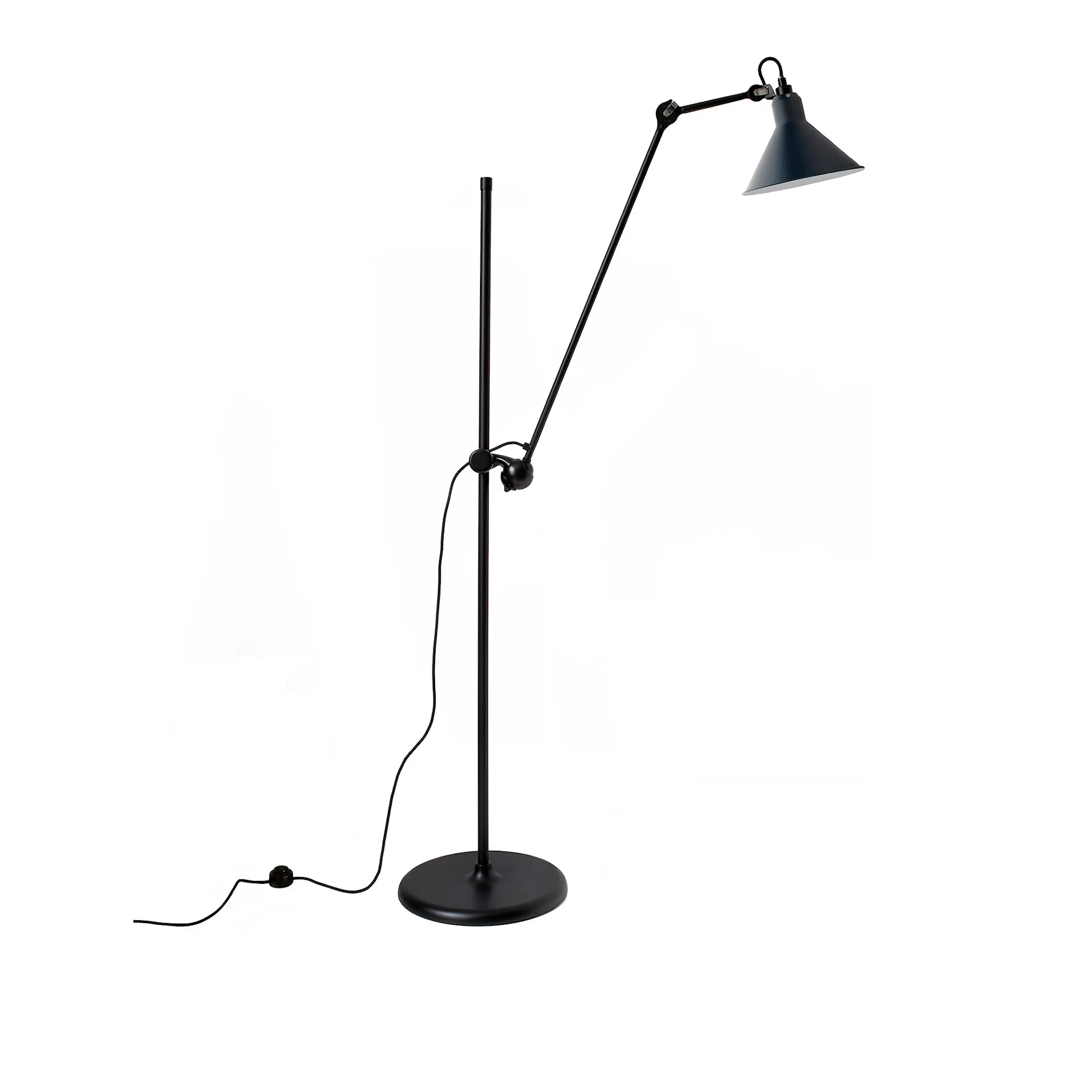 Lampe Gras No215 Conic - Black base - Lampe Gras by DCWéditions - NO GA