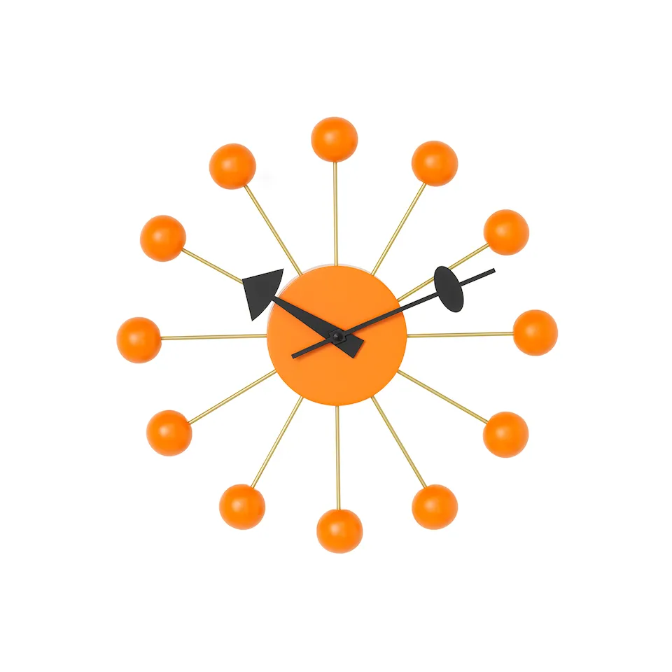 Ball Clock Orange