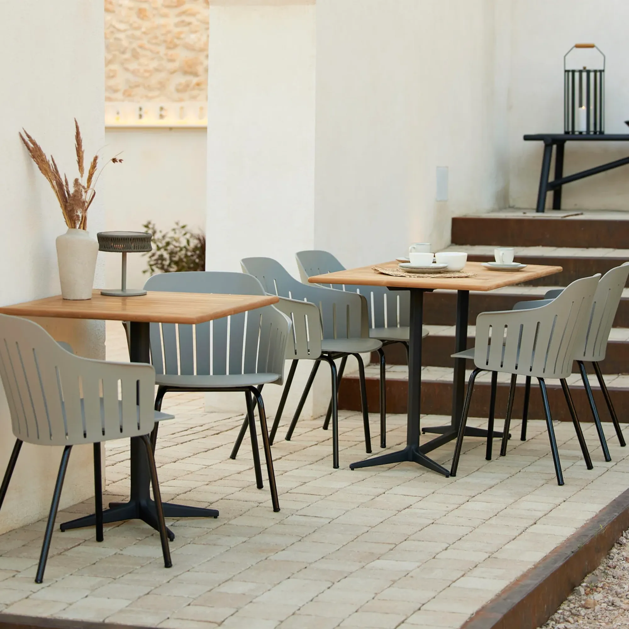 Drop cafétafel 130x75 Lava Grey - 2