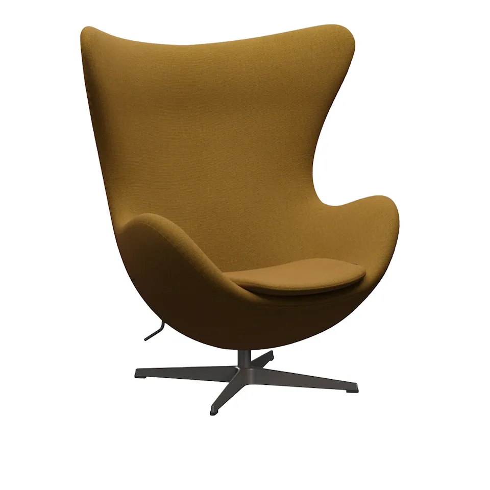 3316 Ægget lænestol Warm Graphite