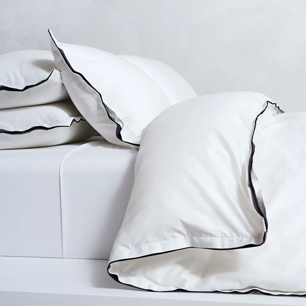 Barton Duvet Cover Ogland White