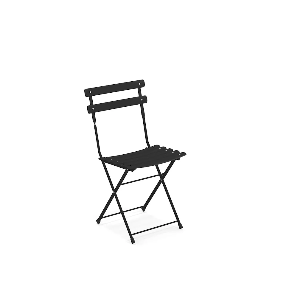 Arc en Ciel Folding Chair, Black