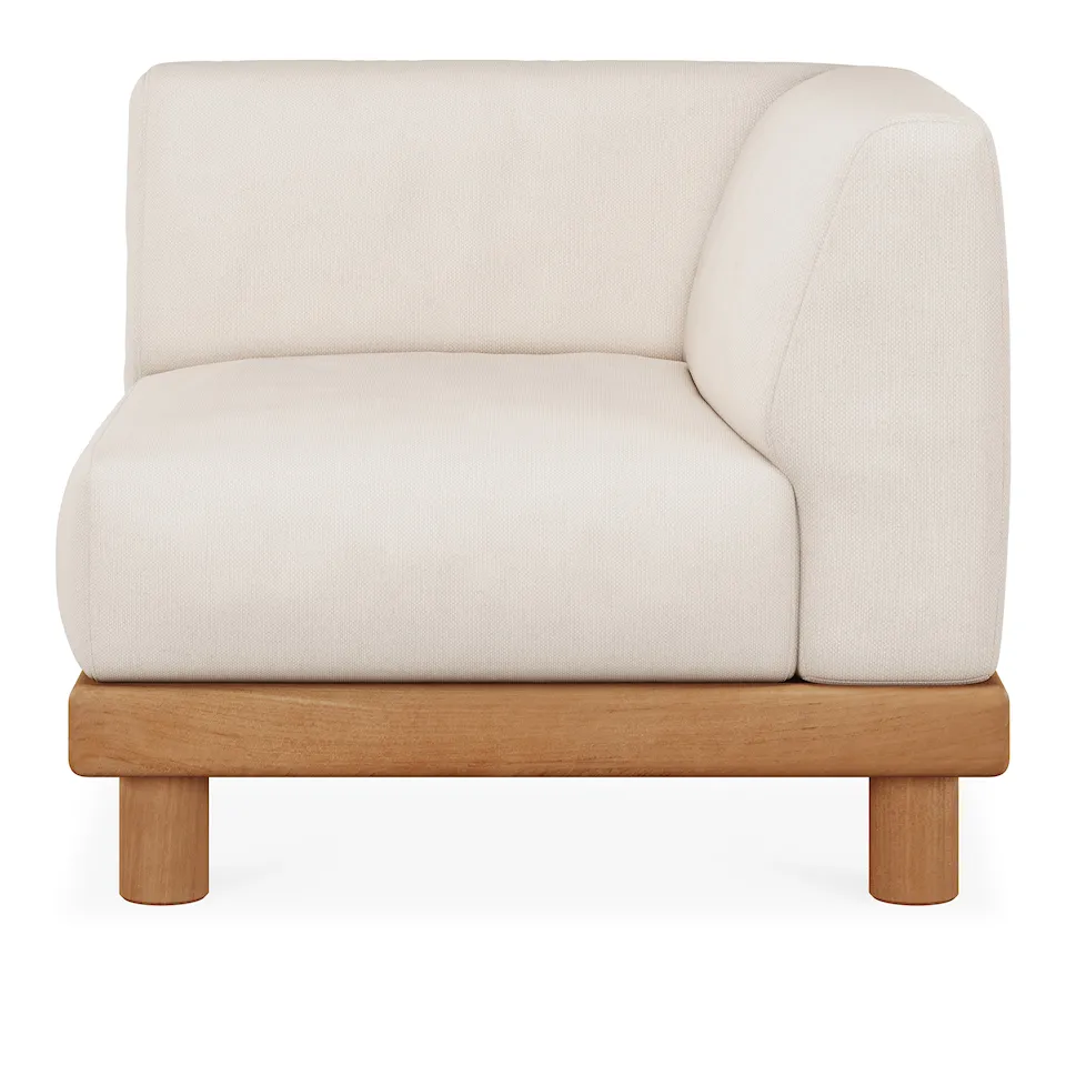 Monocle hjørnemodul venstre udendørs sofa