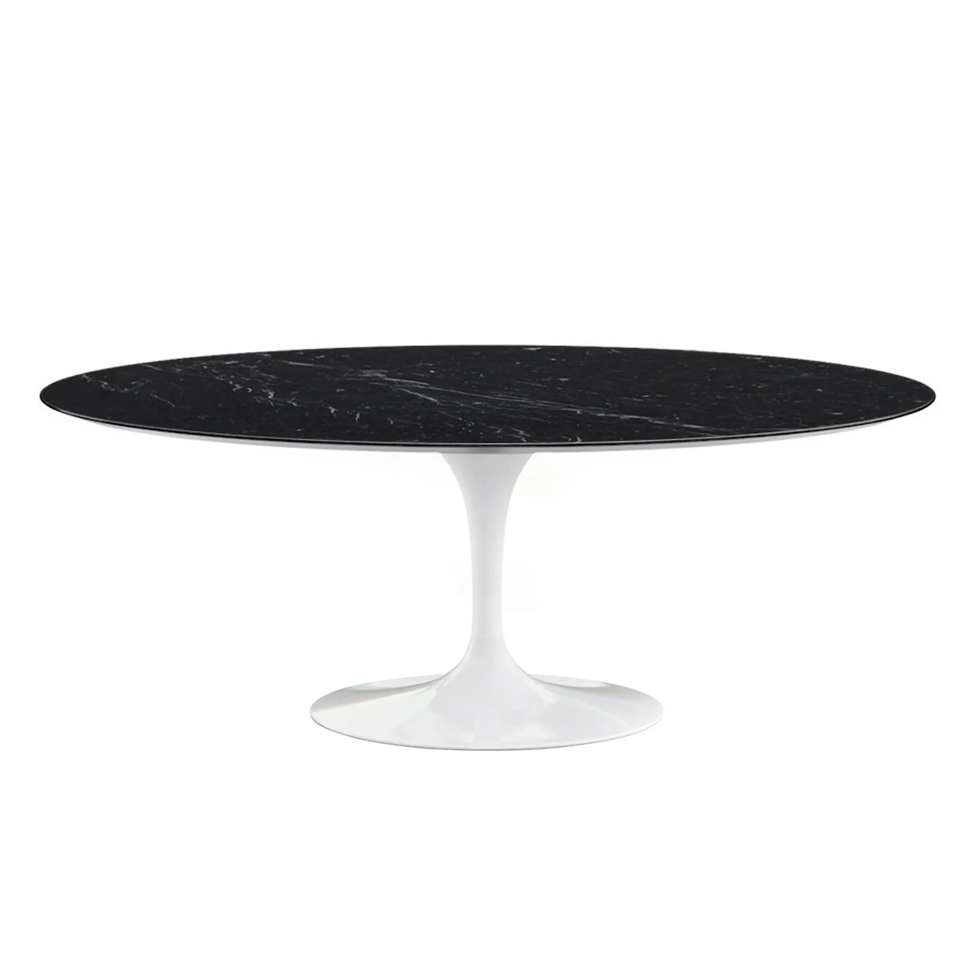 Saarinen Oval Table - White - Knoll - Eero Saarinen - NO GA