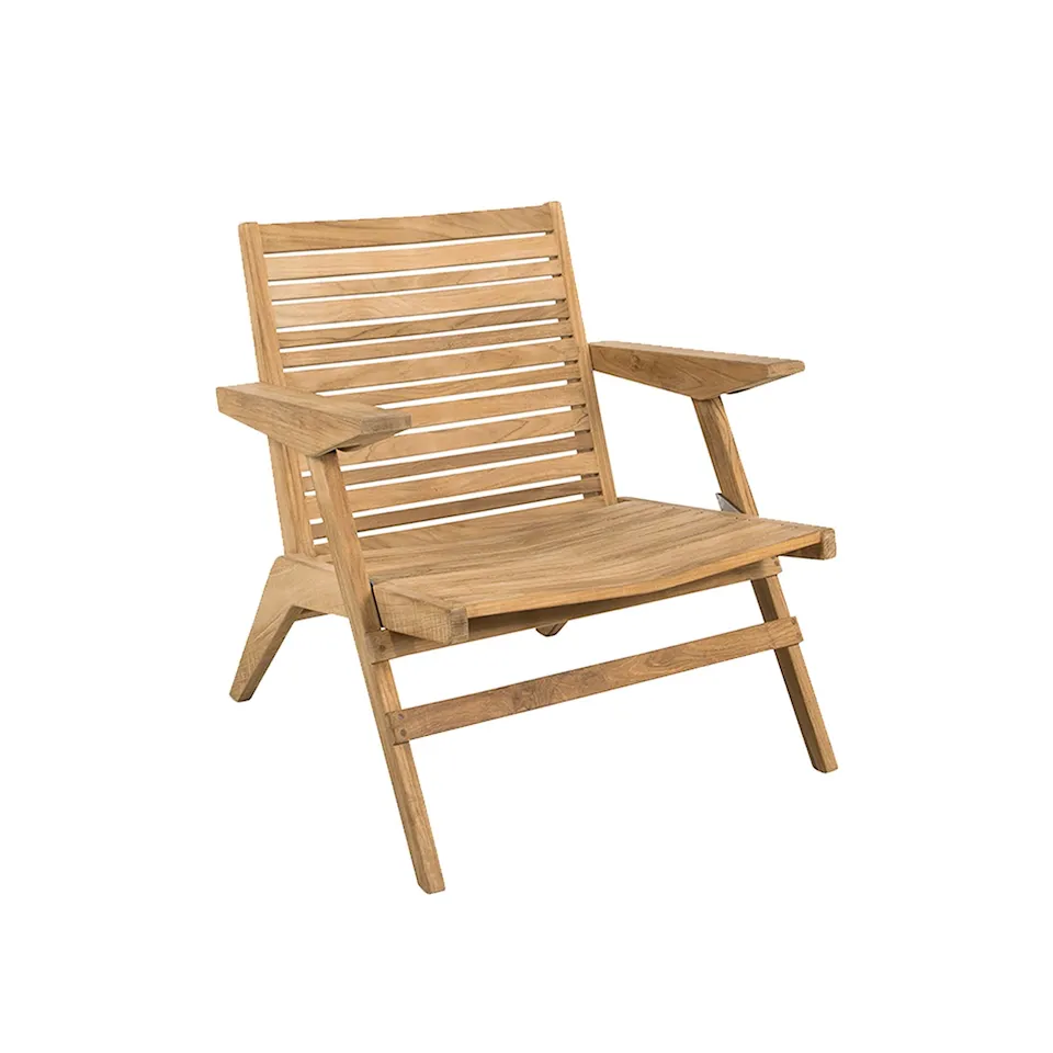 Flip Loungefåtölj, Teak