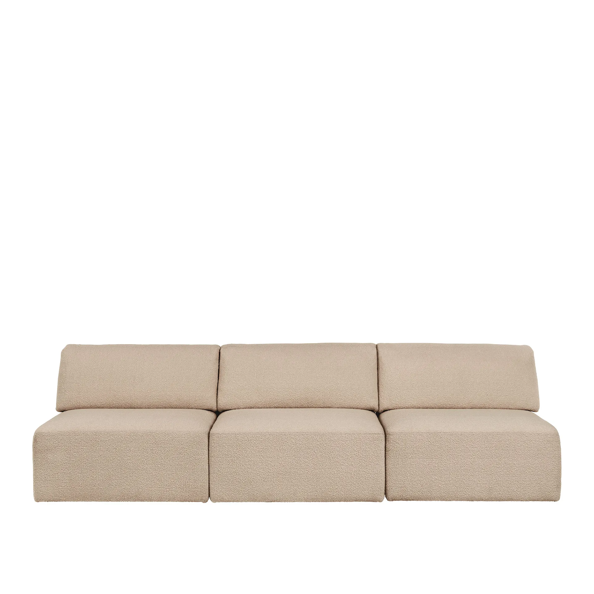 Wonder Sofa 3-seater without Armrest - Gubi - NO GA