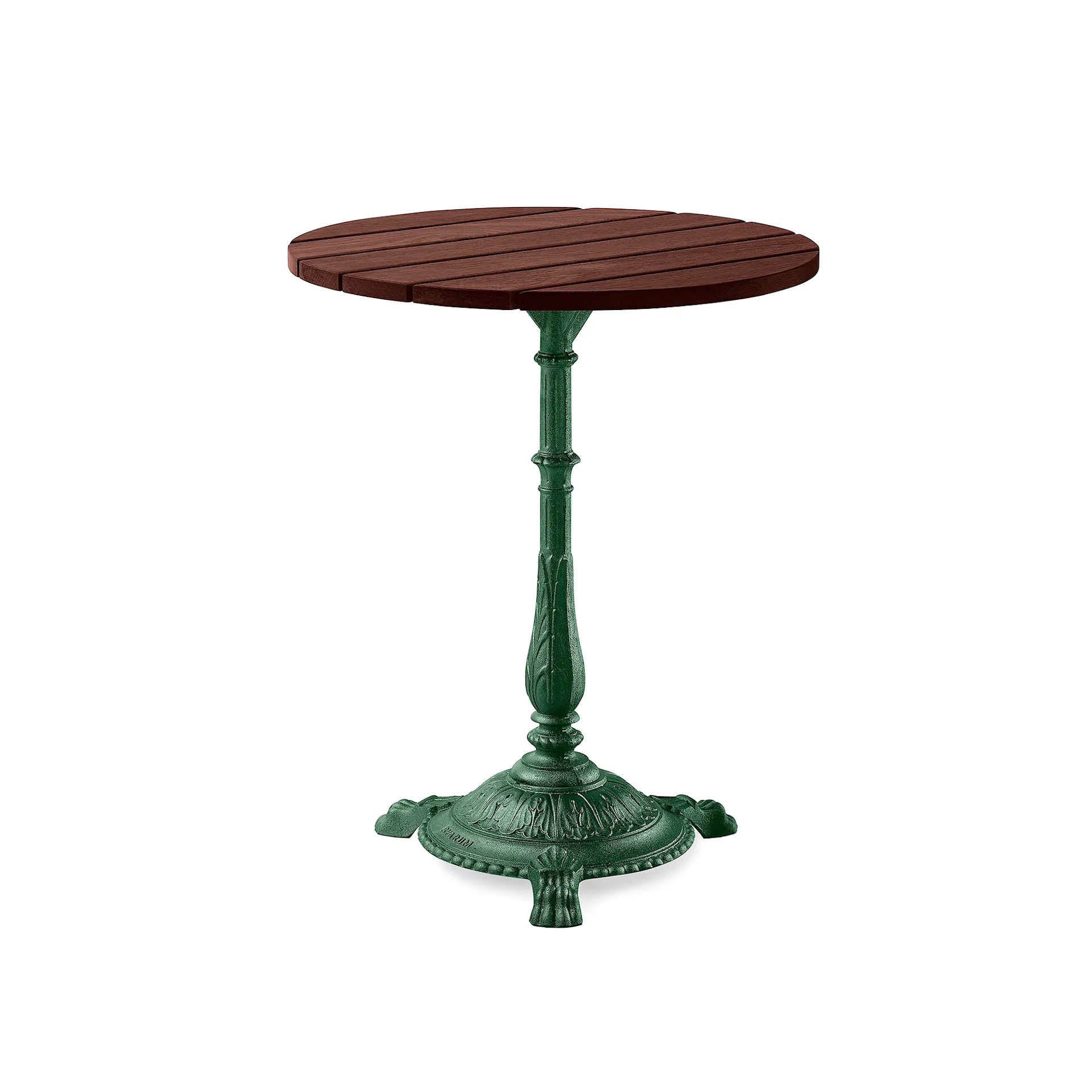 Classic Café Table Brown Lacquered Pine Wood - Byarums Bruk - NO GA