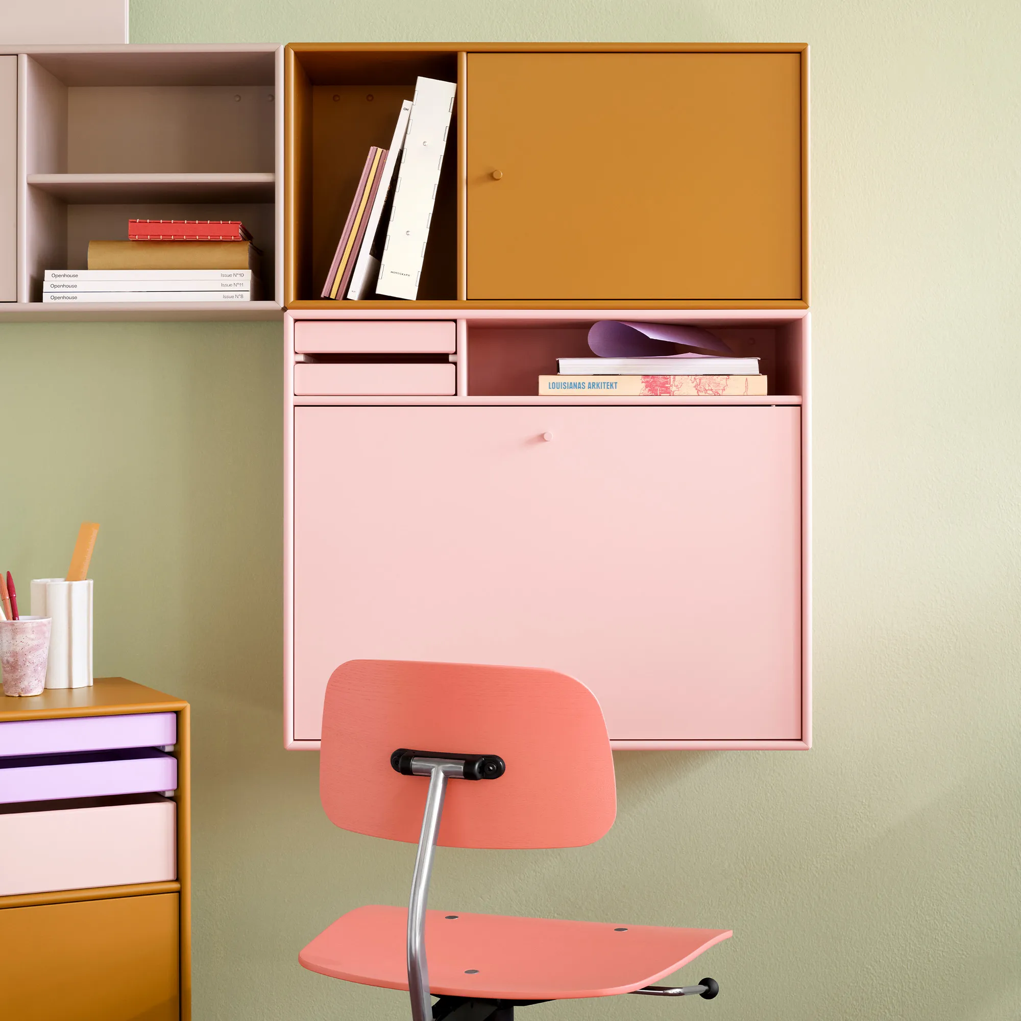 Montana Selection Studio Secretary Desk - 6
